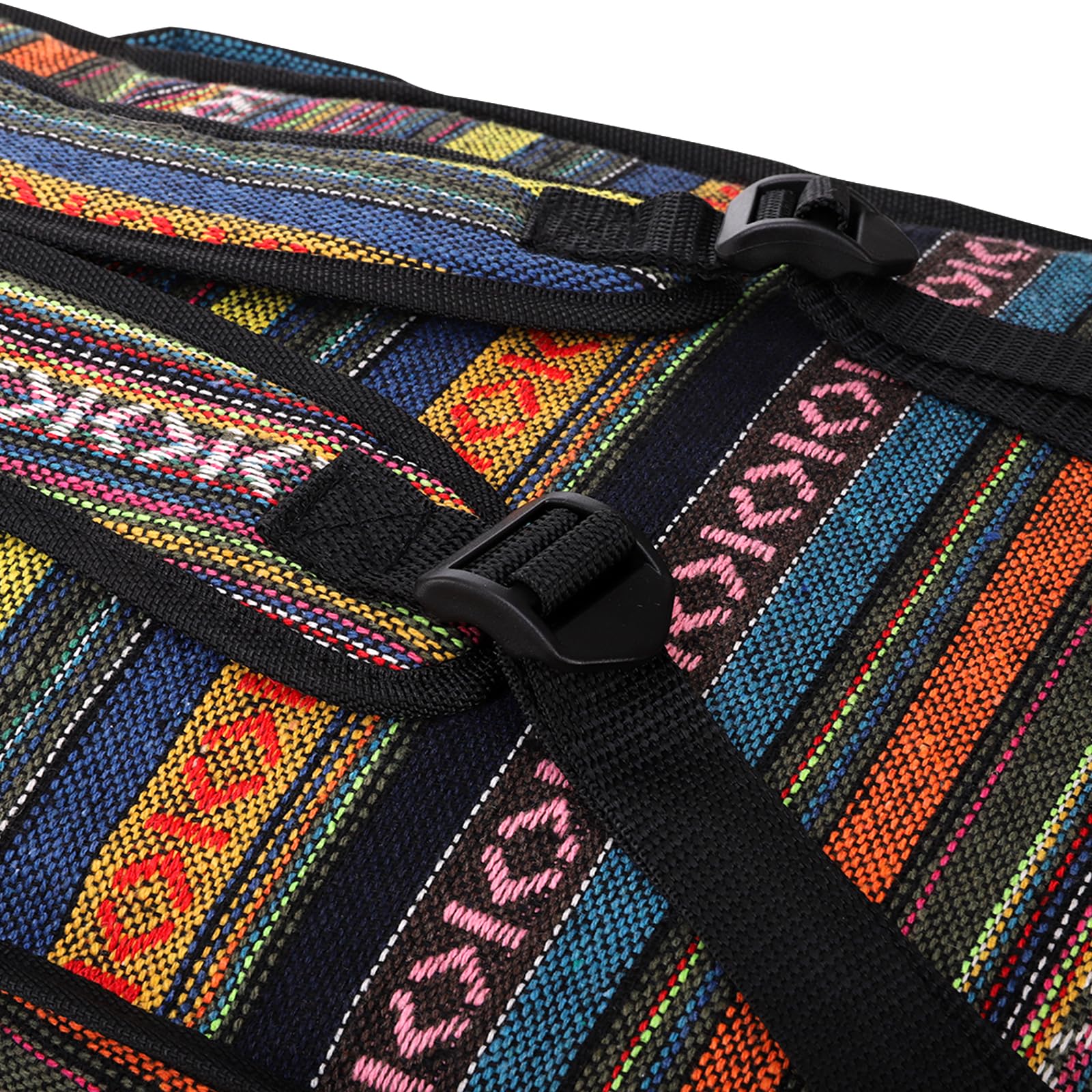 Tosnail Mini Strat Gig Bag with 10mm Padding, Shoulder Strap and Carry Handle, Vintage Electric Guitar Storage Case Bag - Bohemian Style - Image 4