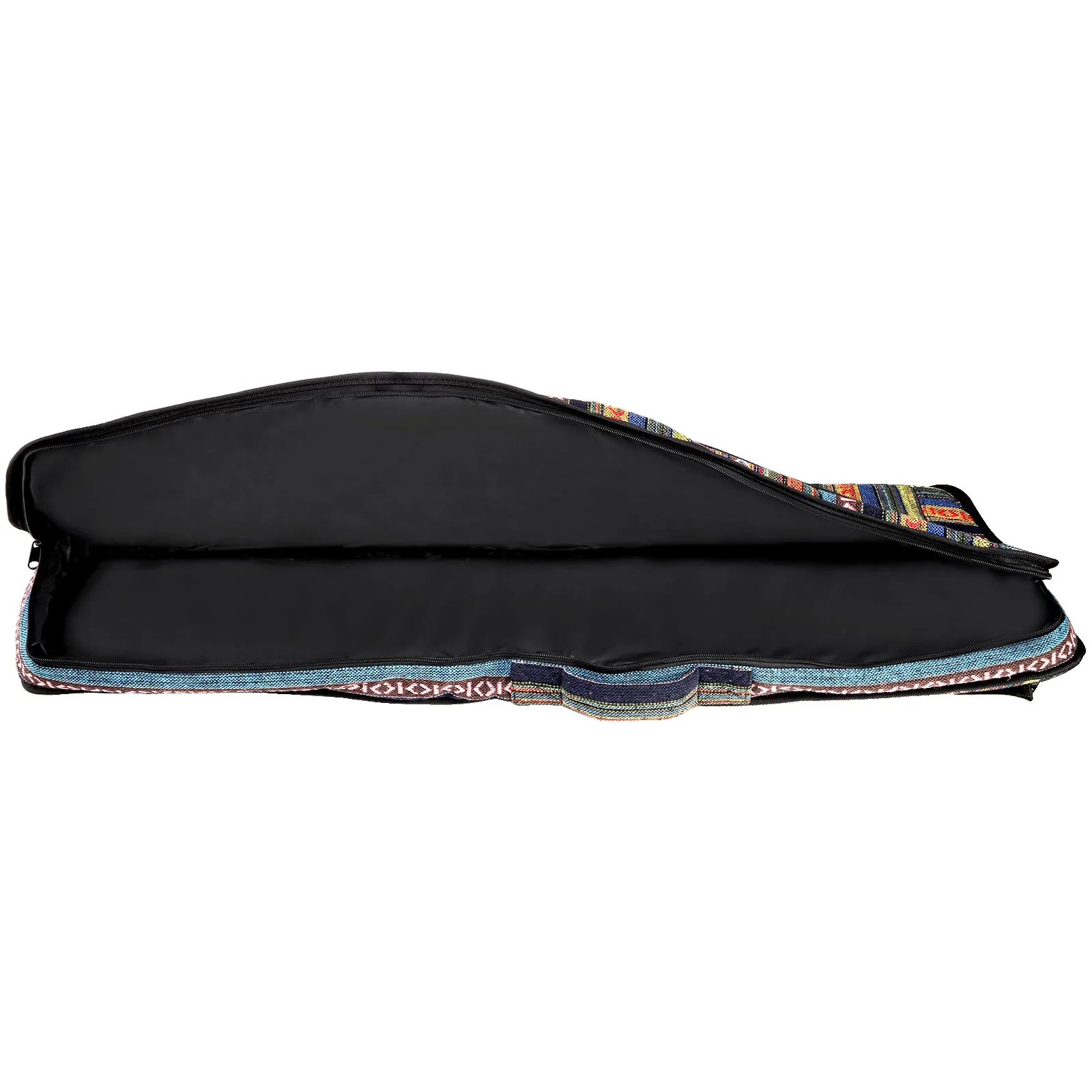 Tosnail Mini Strat Gig Bag with 10mm Padding, Shoulder Strap and Carry Handle, Vintage Electric Guitar Storage Case Bag - Bohemian Style - Image 5