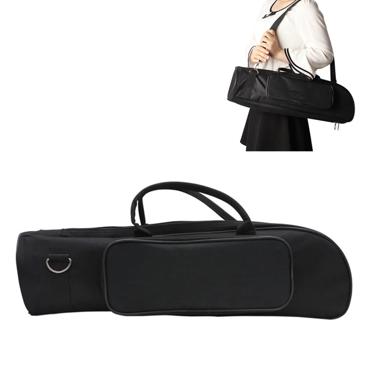 Totority Cornet Case Trumpet Storage Professional Trumpet Major Bag