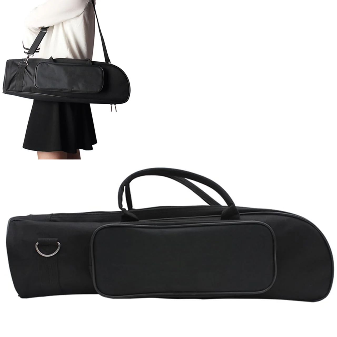 Totority Cornet Case Trumpet Storage Professional Trumpet Major Bag - Image 6