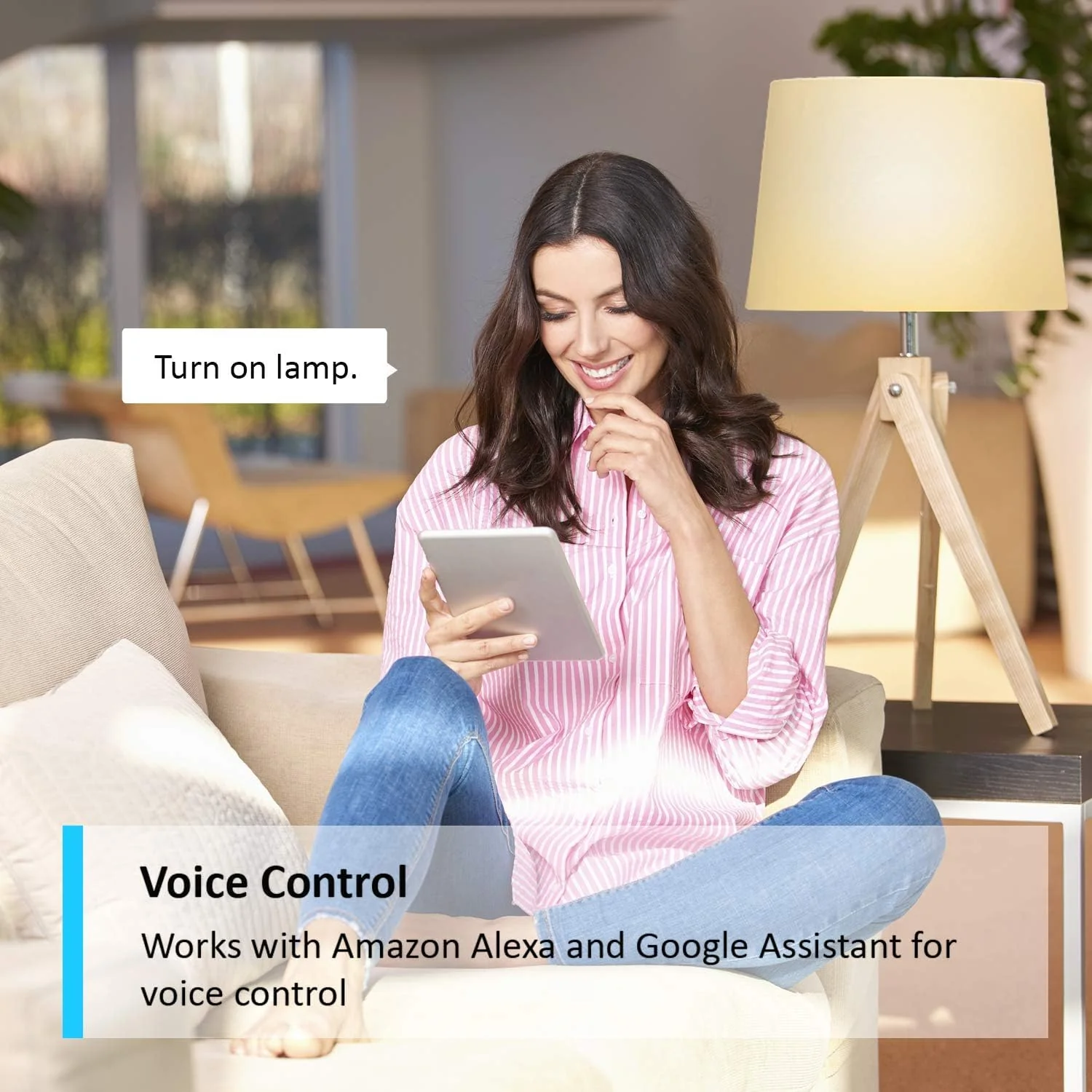 TP-Link Tapo L510E Smart WiFi Bulb E27, Dimmable, 8.7 W, No Hub Required, Compatible With Alexa, Google Assistant, Sequences and Schedules, Away Mode, Tapo App, Energy Saving Warm light - Image 5