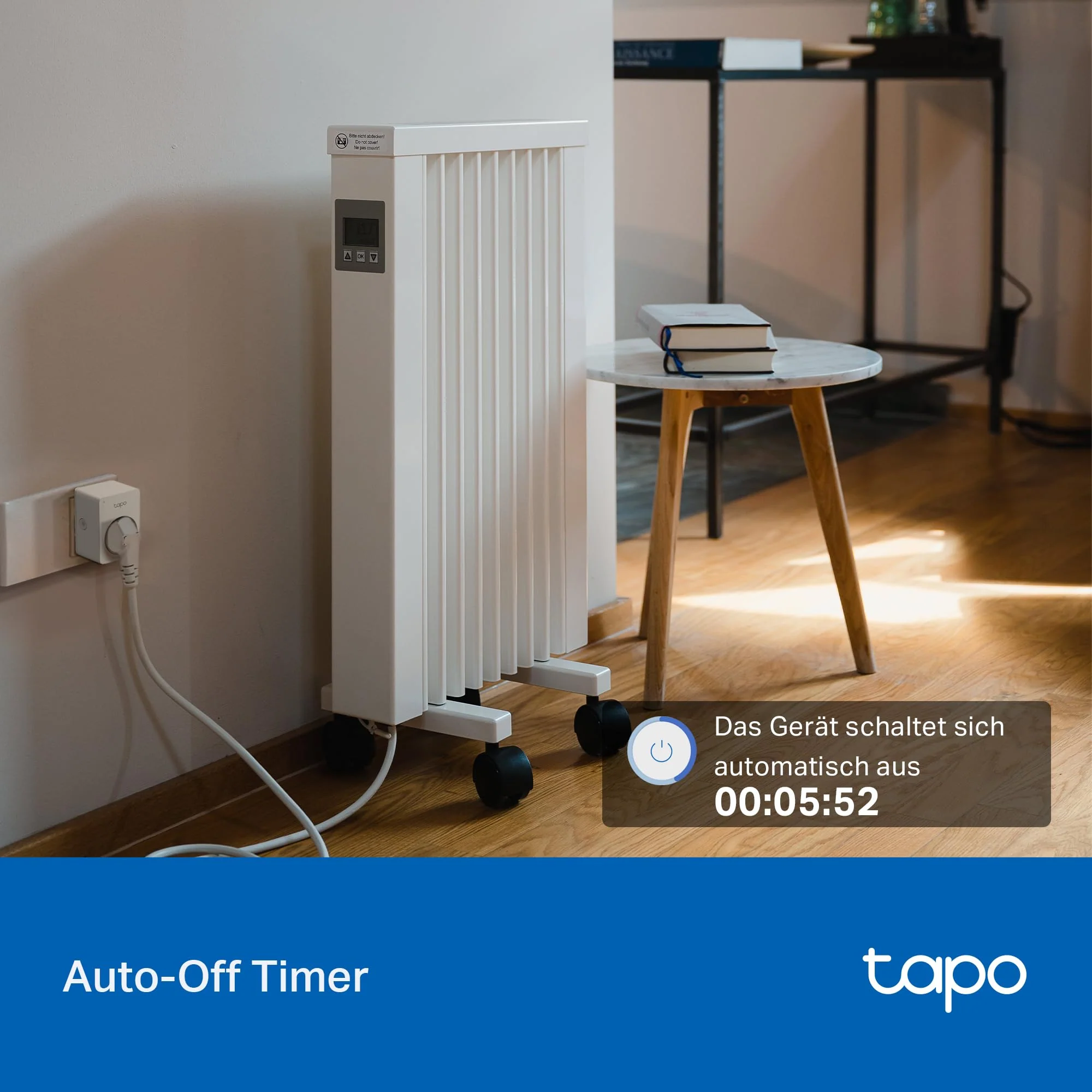 TP-Link Tapo Smart WLAN Socket Tapo P110 with Energy Consumption Control, Smart Home Alexa Socket, Works with Alexa, Google Home, Voice Control, Remote Access, No Hub Required, Mini 1 Pack - Image 4