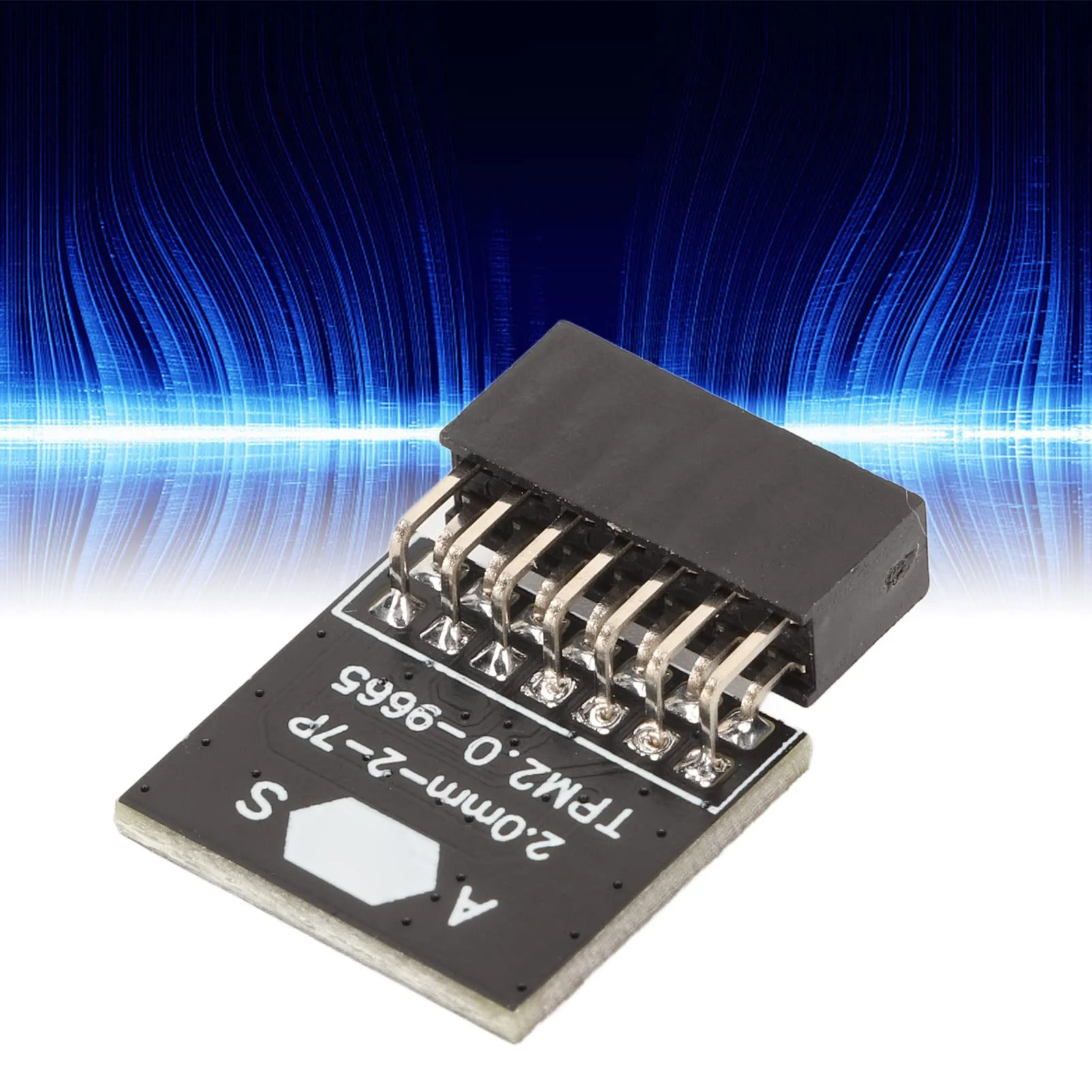 TPM 2.0 Module for ASUS for Win11 LPC 14-Pin TPM 2.0 Encrypted Board TPM 2.0 Module Chip 2.0mm Spacing 2x7P TPM 2.0 PCB Board for Computer Motherboard - Image 8