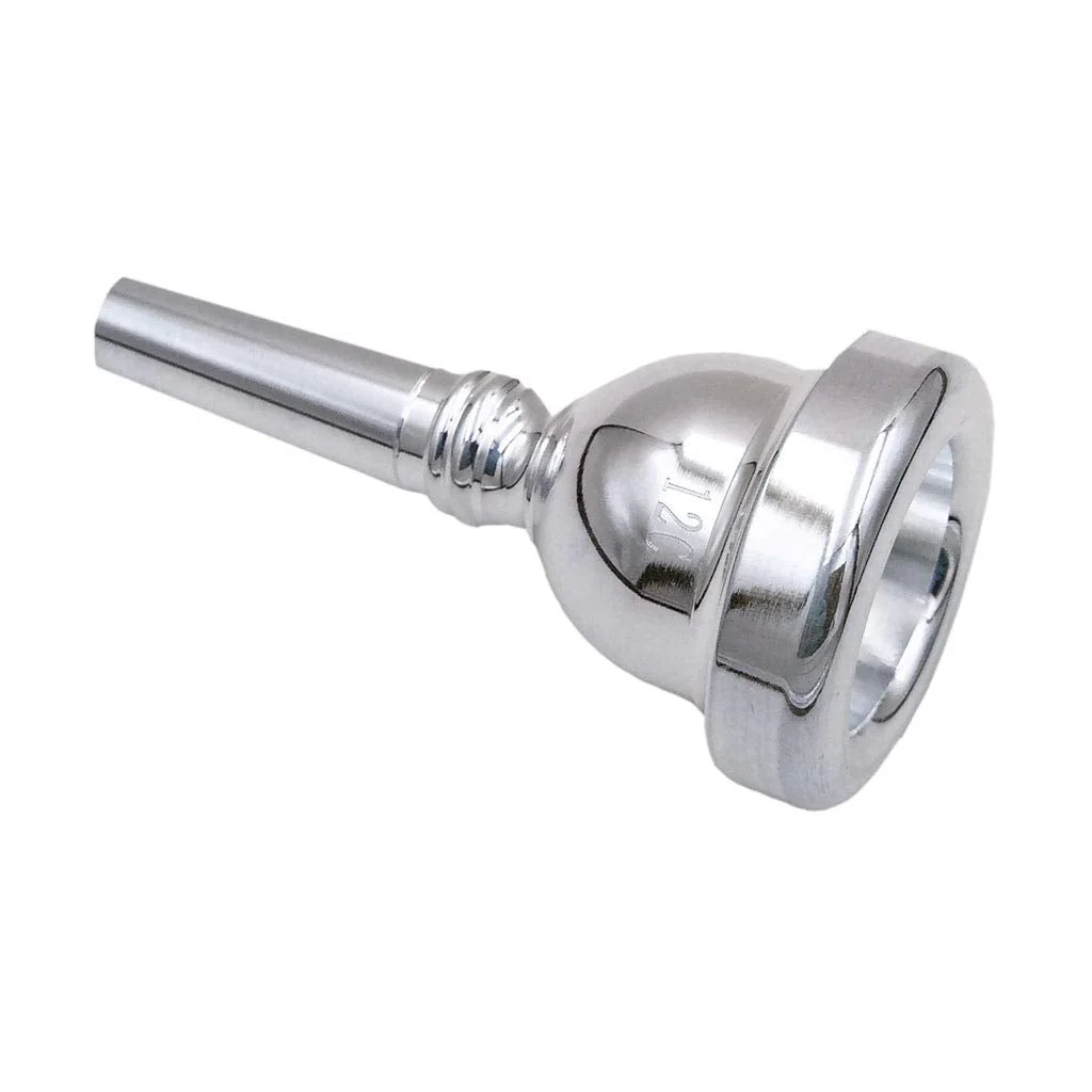 Trombone Mouthpiece,Baritone and Euphonium Mouthpiece,Silver Plated (6 1/2AL-Silver) 6 1/2AL-Silver - Image 6