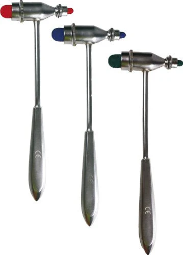 Trömner Reflex Hammer Stainless Steel with Red Rubbers