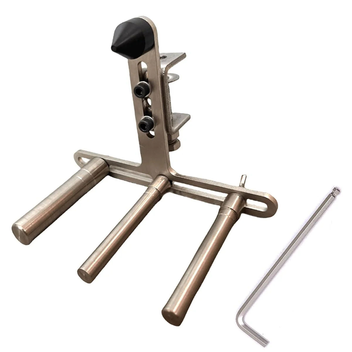 Trumpet Repair Tool Tuning Tube Sanding Support Frame Tool for Sax Horn Trombone Flute Clarinet Oboe Instrument, Multifunctional Polishing Bracket Brass Winds Instrument Repair Tool