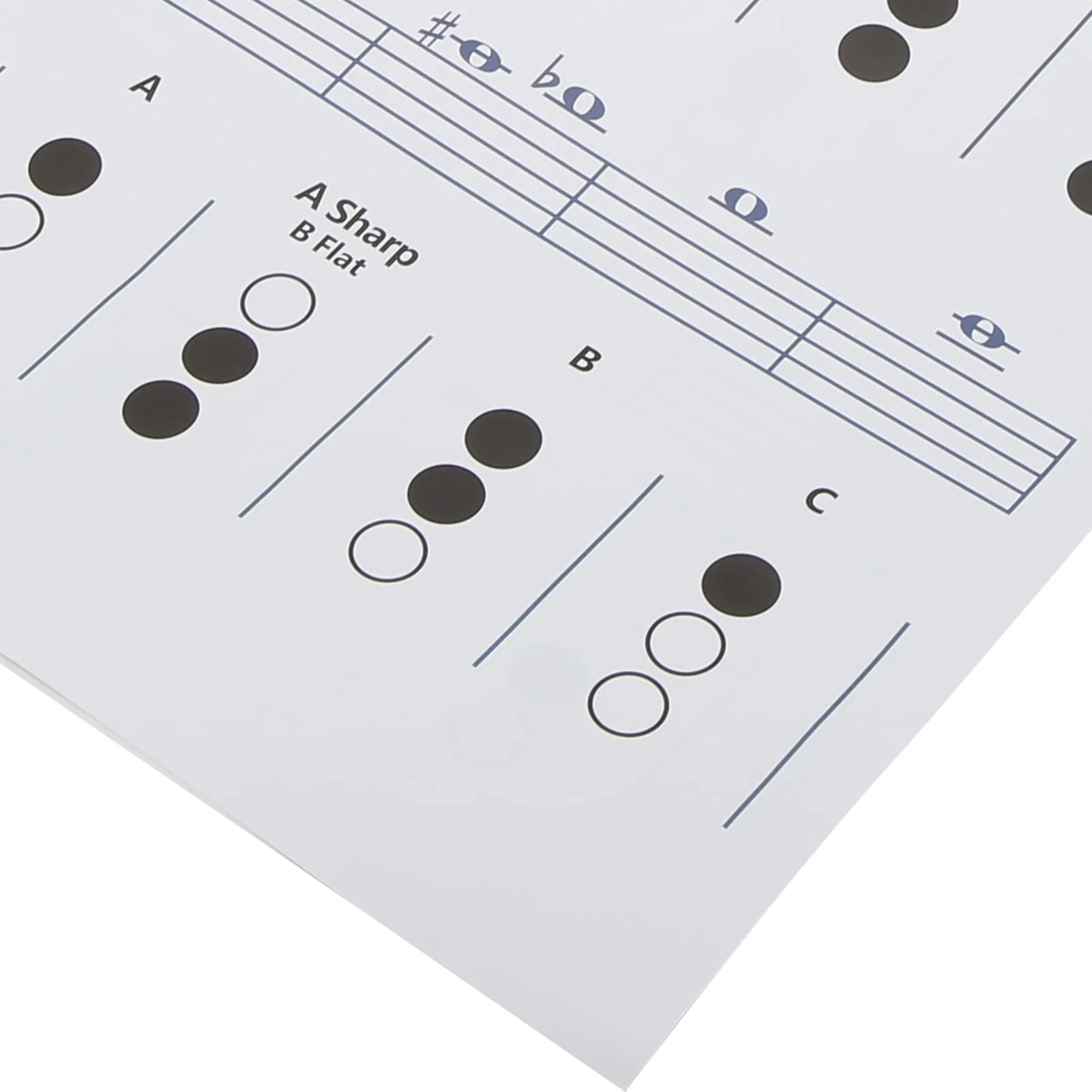 Trumpets Note Guide, Trumpet Chart Art Paper Scale Poster Clear for Home(Trumpet Chord Chart (Large Size)) - Image 8