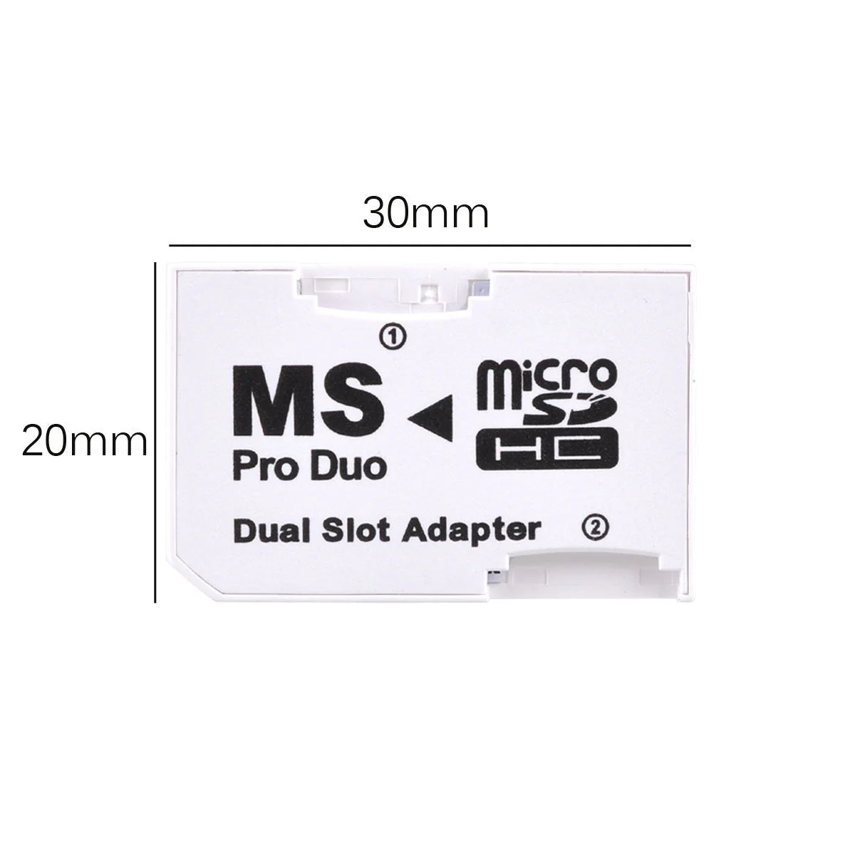 UCEC Dual Slot Micro SD/SDHC to Memory Stick Pro Duo Adapter for PSP Sony - Image 4