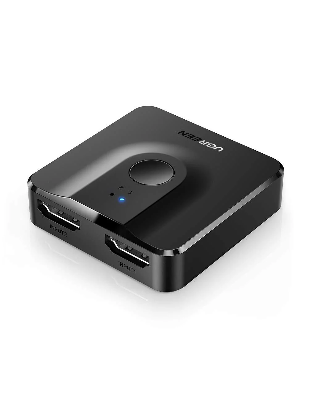 UGREEN HDMI Switch 4K@60Hz HDMI Splitter Bi-Directional HDMI Switcher 2 Input 1 Output Splitter Support 4K 3D Compatible for Nintendo Switch Blu-Ray Player Roku TV Stick Xbox PS4 HDTV Monitor