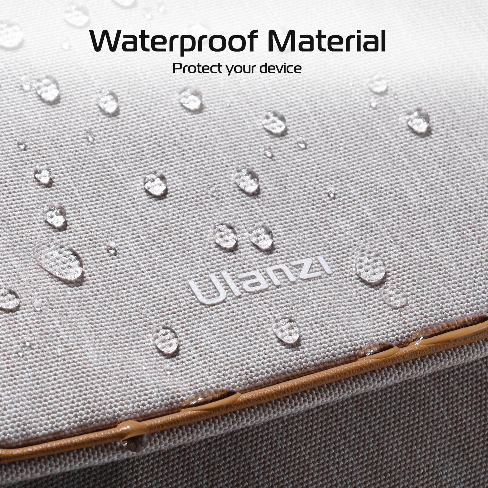 ULANZI Camera Bag, SLR/DSLR Camera Case Professional, Crossbody Photography Small Bag Fashion, Shoulder Bag for Women and Men Compatible for Sony Canon Nikon Mirrorless Camera Waterproof Lightweight - Image 5