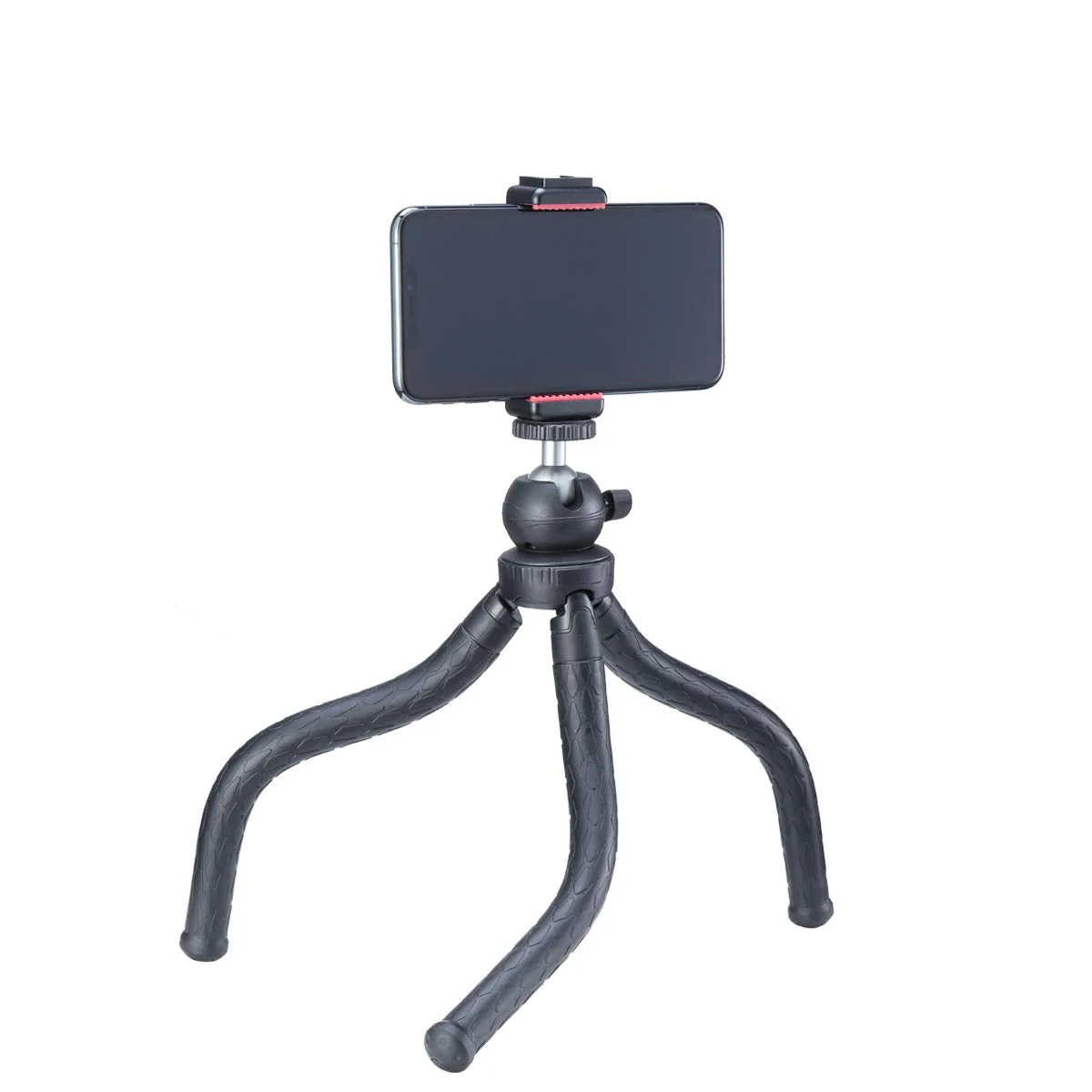 ULANZI MT-08 Extension Pole Tripod+ULANZI ST-07 Phone Tripod Mount with Cold Shoe Mount - Image 8