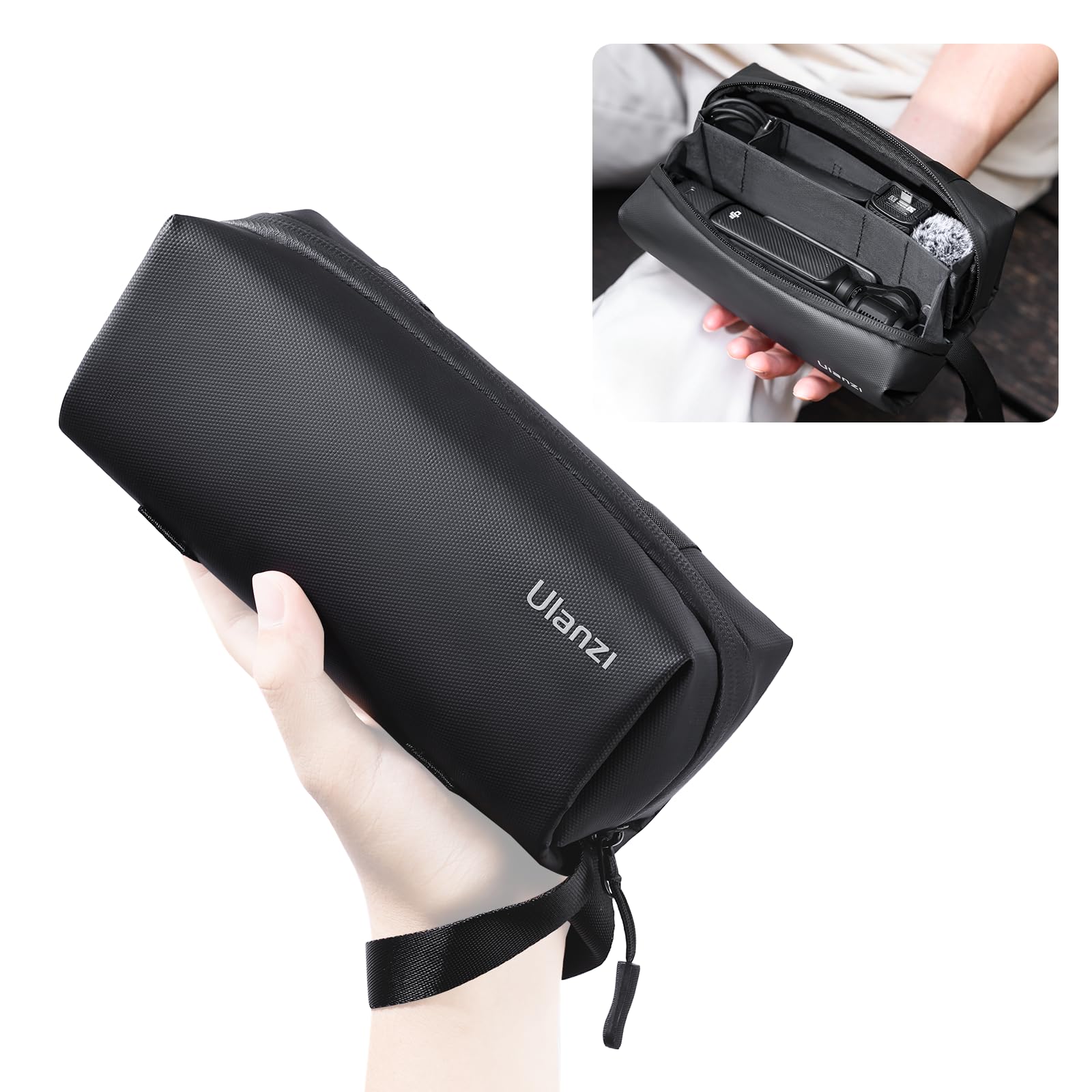 ULANZI PK-04 Carrying Bag for DJI Osmo Pocket 3, Portable Storage Case Carry Bag, Protective Bag for DJI Osmo Pocket 3 Creator Combo Accessories B012