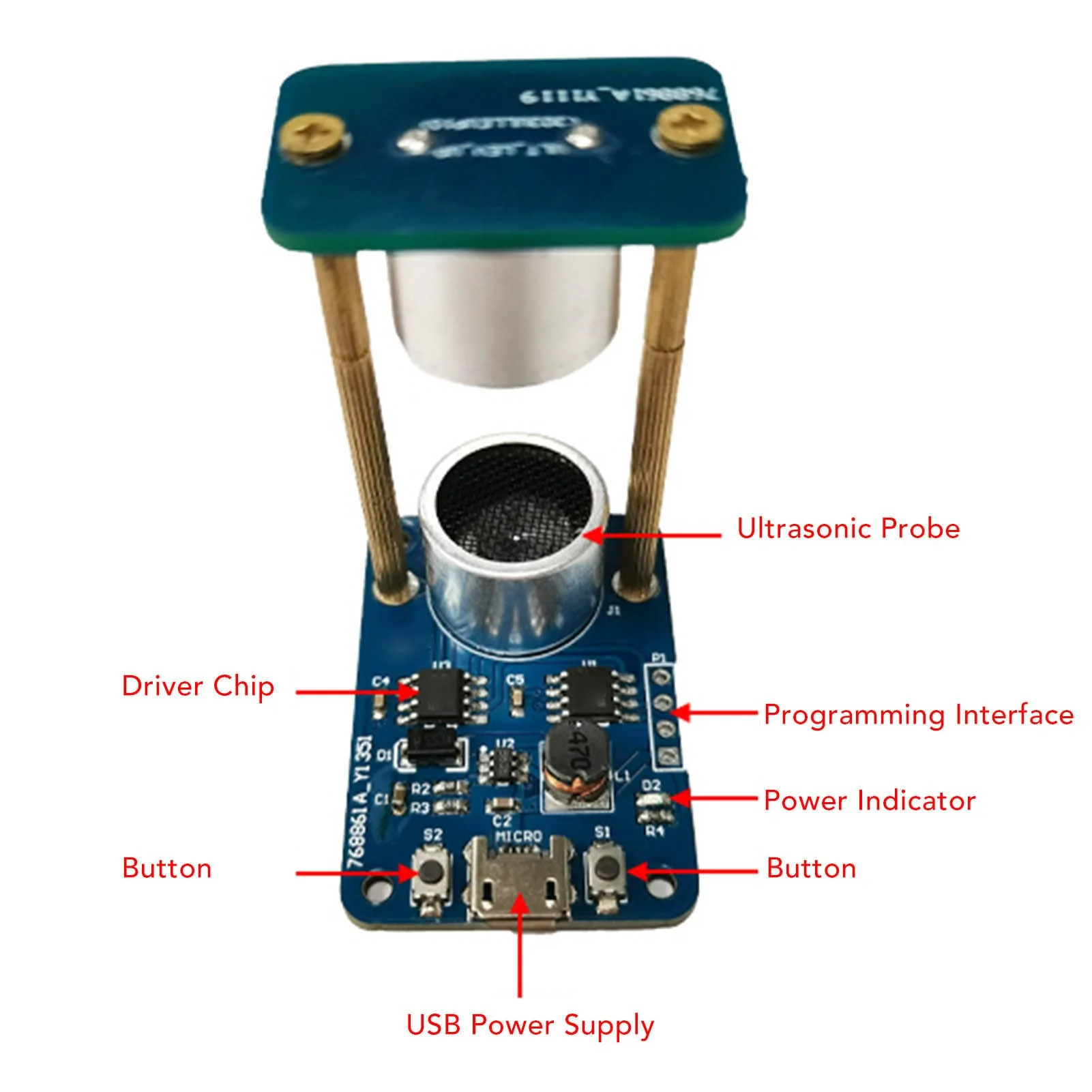 Ultrasonic Suspension Module PCB Board Acoustic Levitator Controller for Student and DIY Enthusiast - Image 4