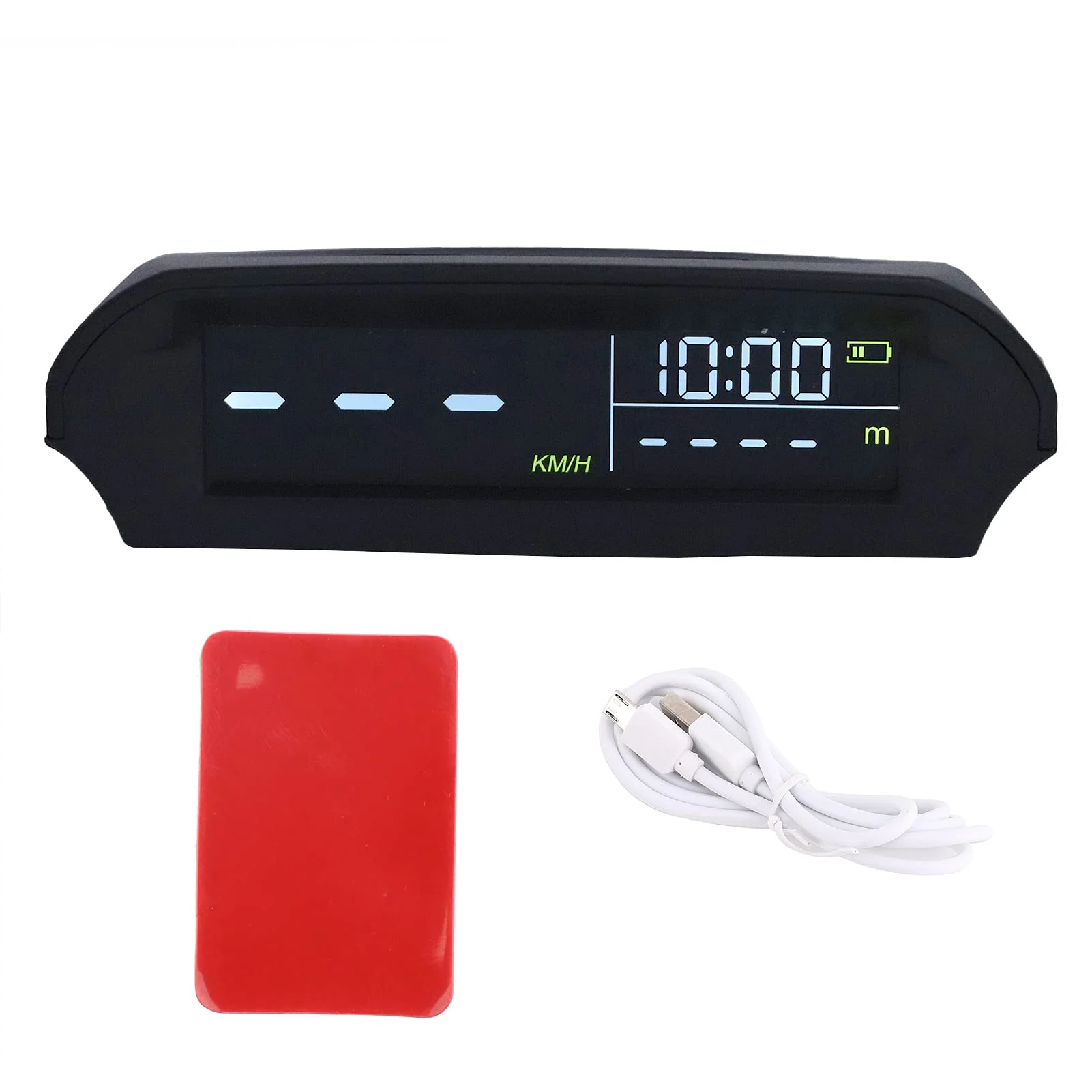 Universal Auto HUD Head UP Display Multifunctional Projector GPS Speedometer Solar Charging vehicle overhead video Display - Image 6