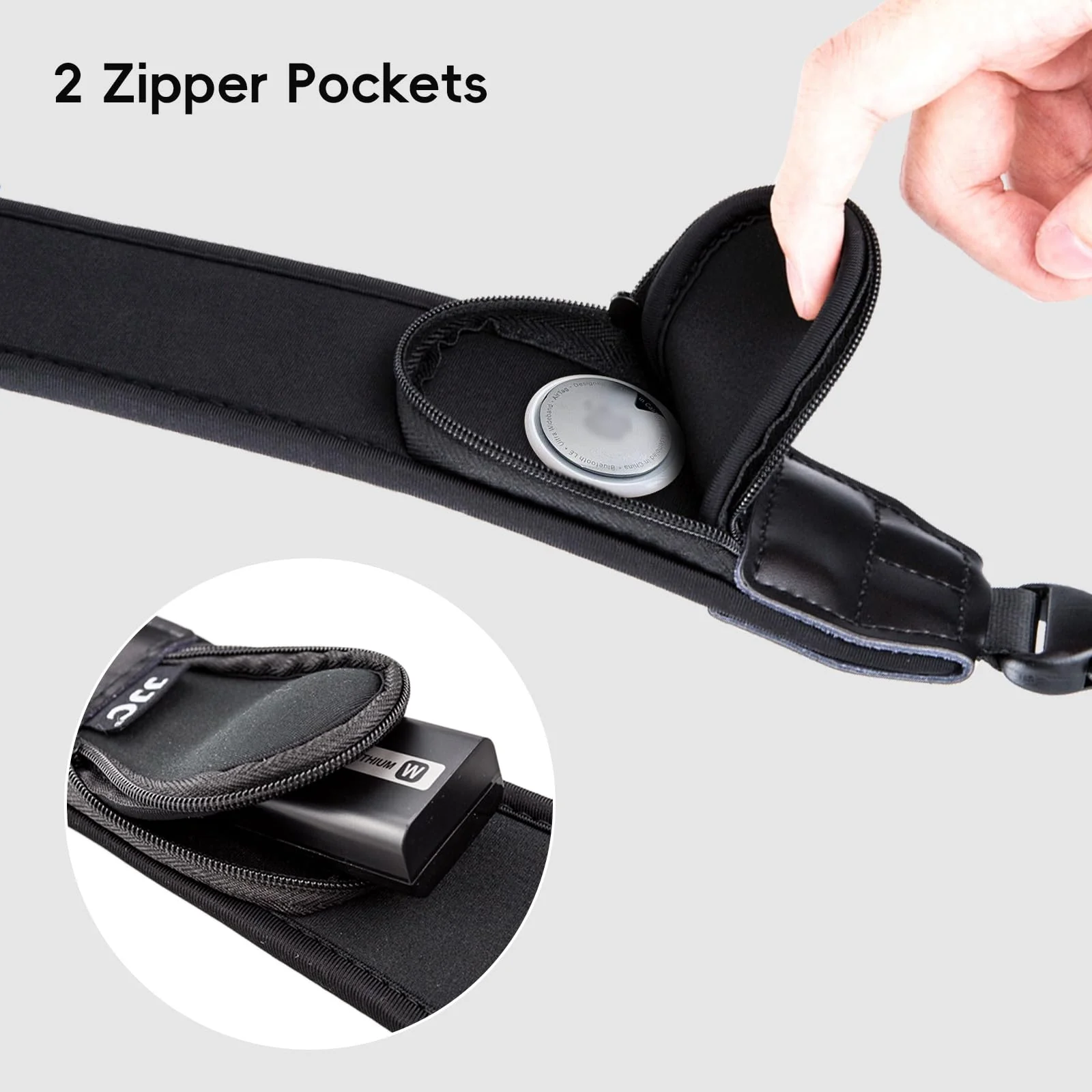 Universal Shoulder Neck Strap for DSLR Camera,Soft Neoprene Neck Belt Strap with Quick-Release,Camera Strap for X100V Canon R5 R6 R7 R RP 5DM4 6DM2 7DM2 90D Nikon D850 D750 D7500 Sony A7R V and More - Image 3