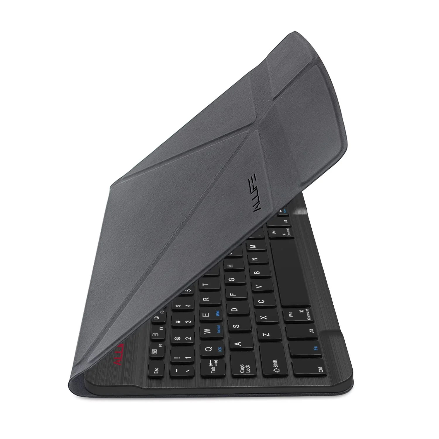 Universal Ultra Light Slim Portable Wireless Bluetooth 3.0 Keyboard for iOS iPad iPad Air, Pro, Mini, Android, Windows Tablets PC Smartphone with Protection Case Stand - Image 4