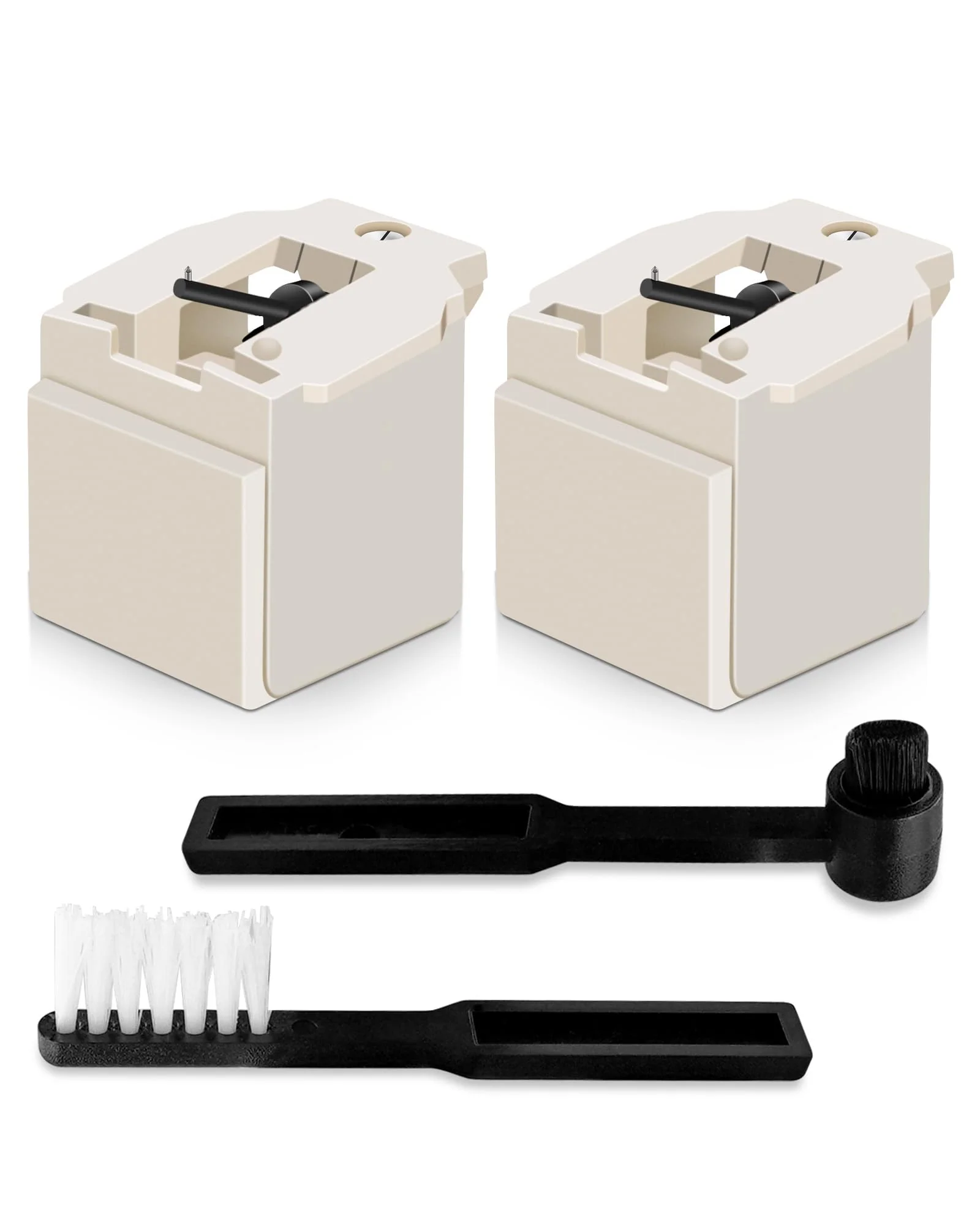 Upgrade ATN3600L Record Player Needle, Elliptical Turntable Needle Compatible with Audio-Technica AT-LP60X AT-LP60XBT AT-LP60XBT-USB Vinyl Record Player, Diamond Record Player Stylus with Brush