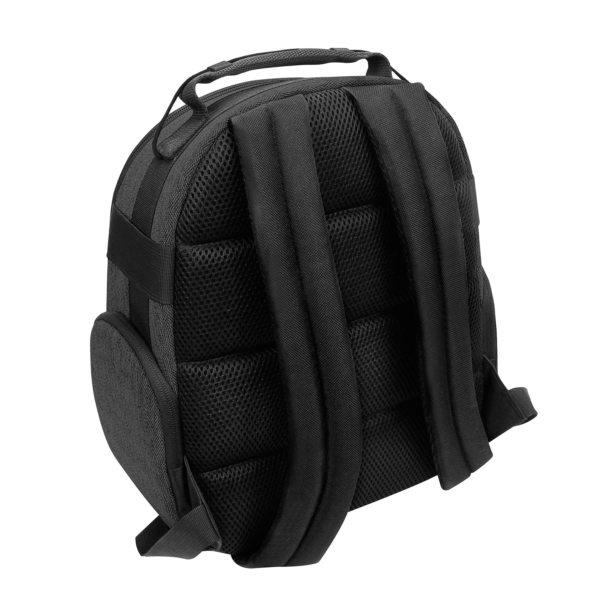 USA Gear Audio Equipment Backpack - Wireless Mic Case Compatible with Shure, Sennheiser, Audio-Technica, Rode VideoMic & more - Wireless Microphone Bag Backpack for Recording Microphones (Black) Black - Image 5
