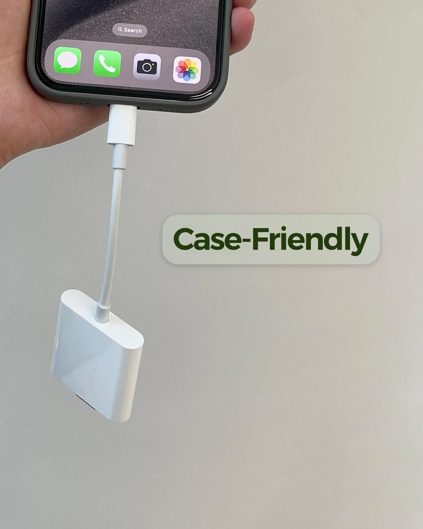 USB-C SD Card Reader for iPhone 15, 2-in-1 Digital Camera Memory Card Adapter for SD and Micro SD Cards - Image 4