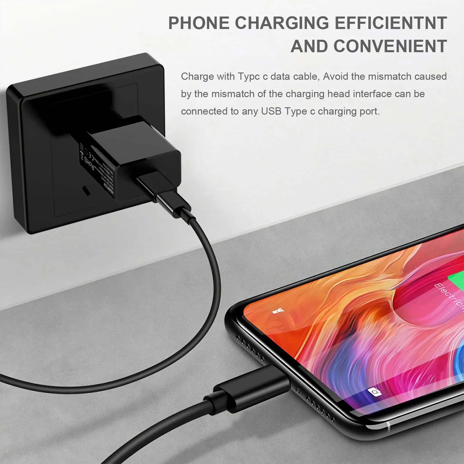 USB C to USB Adapter 4-Pack, [2 Type C Female to A Male Charger Converters] & [2 USB C Male to USB Female], for Apple Watch Ultra 8 9, iPhone 15 Pro Max 14 13 12, AirPods Gray - Image 4