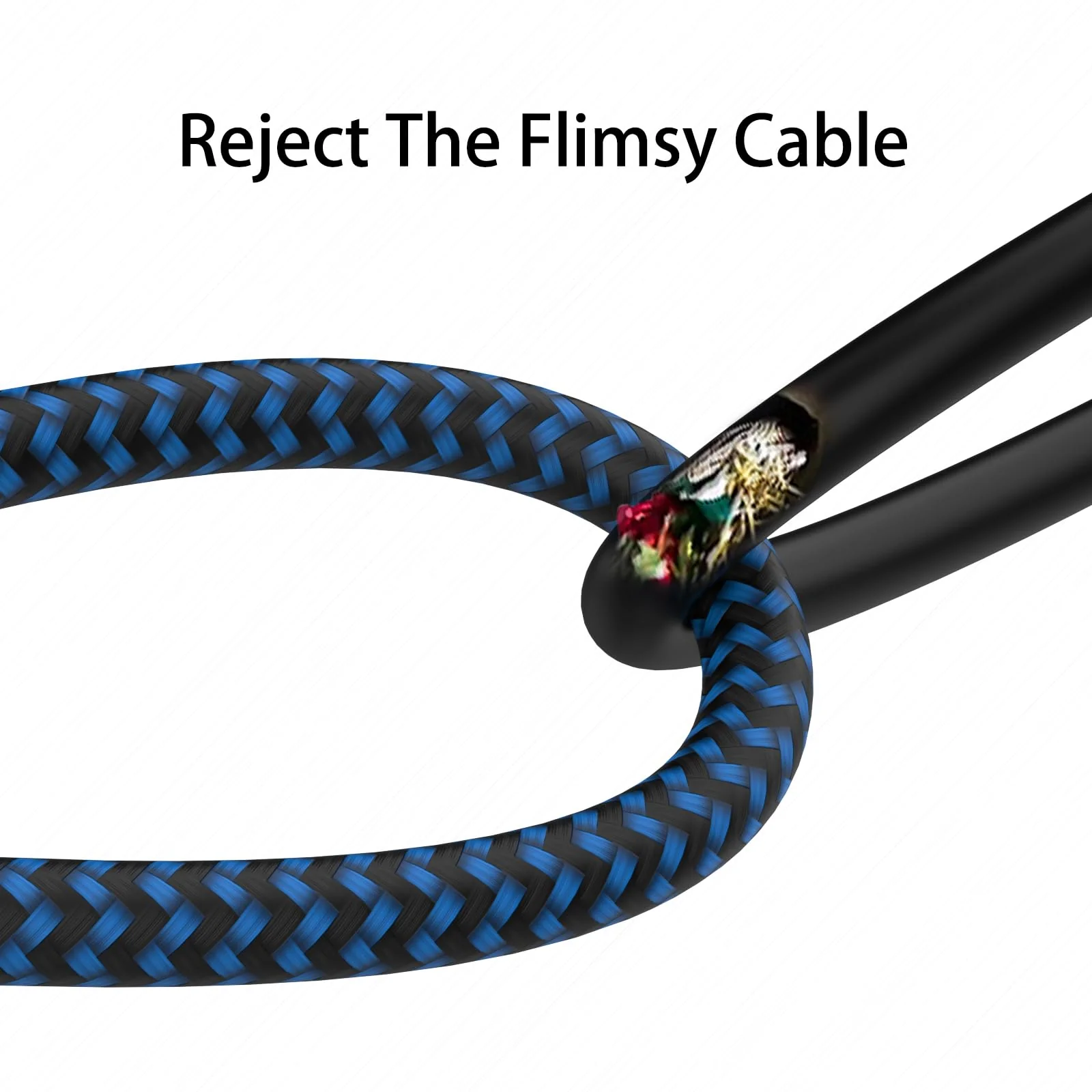 USB C to USB C Cable Nylon Braided 60W 3/3/6/6/10 FT USB Type C Fast Charging Cable for iPhone 15/15 Plus/15 Pro Max, MacBook Pro, iPad Pro Air, Samsung S24/S24 Ultra/S23 - Image 2