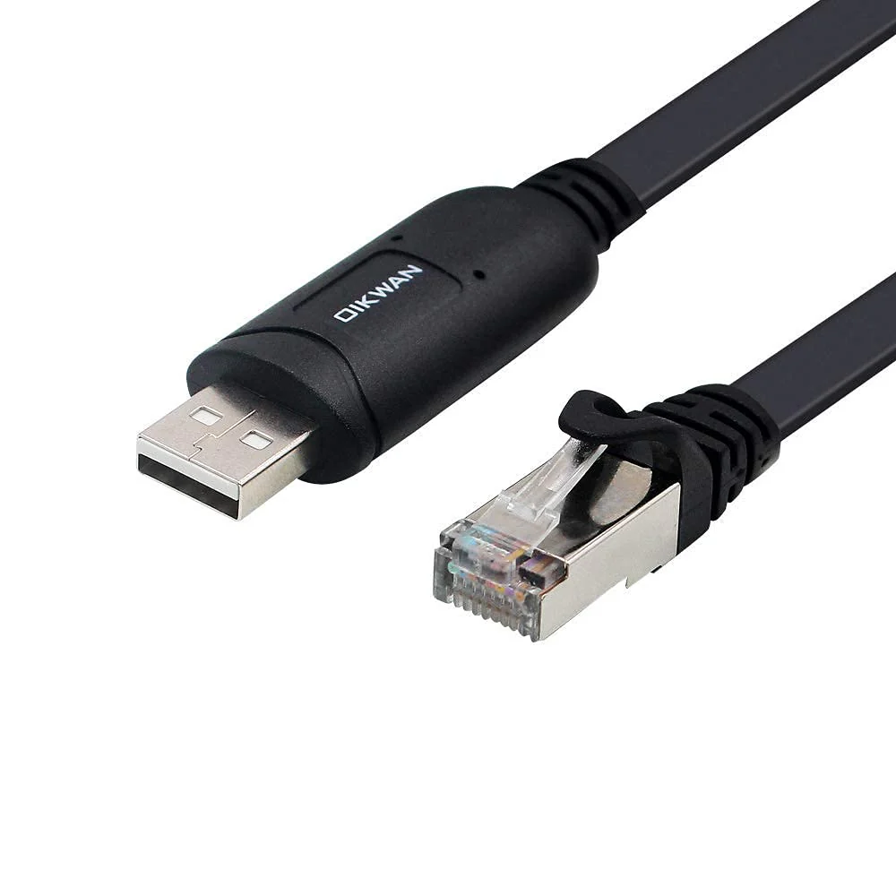 USB Console Cable, USB to RJ45 Console Cable Essential Accesory Compatible with Cisco, NETGEAR, Ubiquity, LINKSYS, TP-Link Routers/Switches for Laptops in Windows, Mac, Linux - FTDI Chip - Image 7