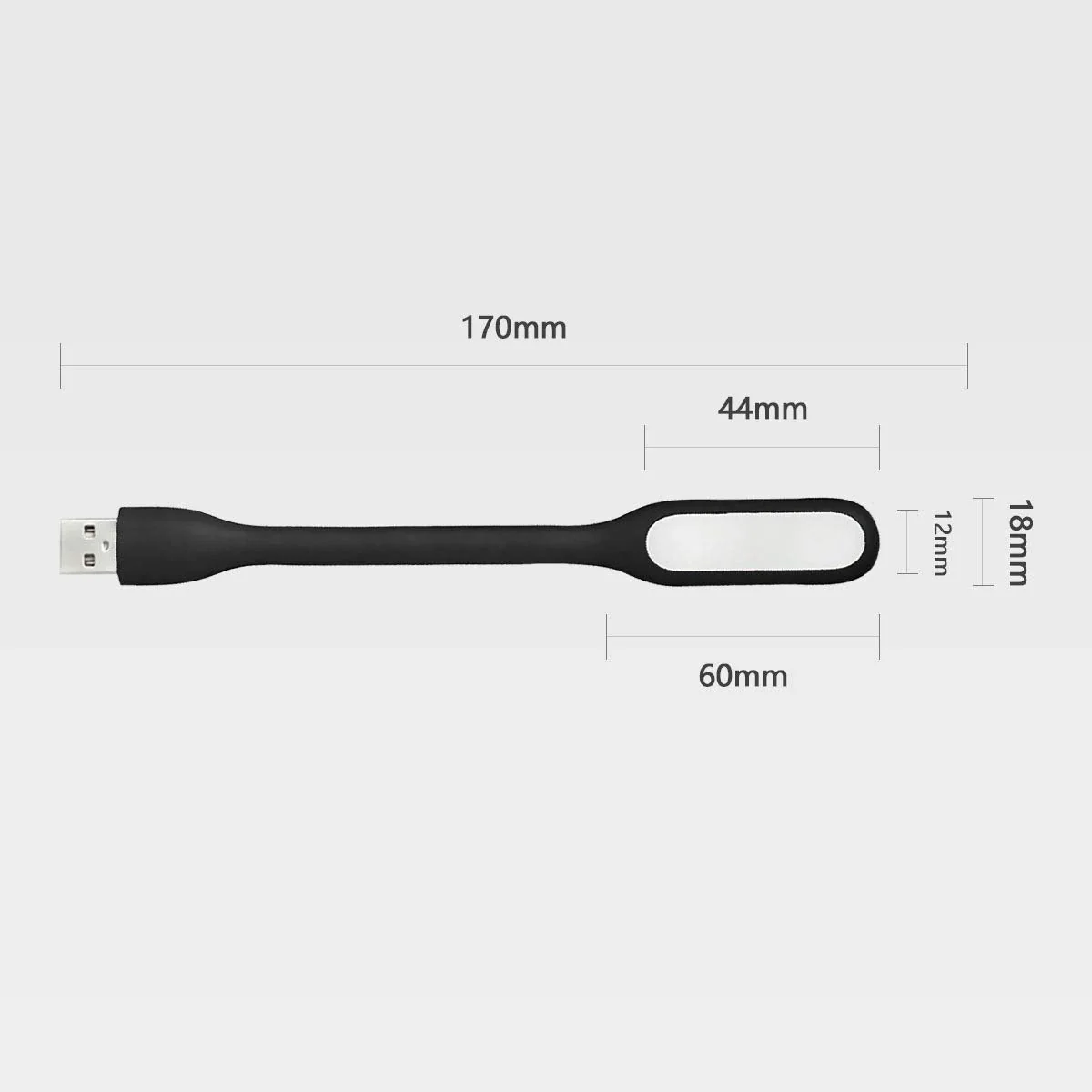 USB LED Light Lamp for Power Bank, Portable Eye Care Mini Night Light with Flexible Arm, USB Gooseneck Reading Lamps Book Light,Compatible for Desktop, Notebook Laptop (10-Green) 10PCS-Green - Image 7