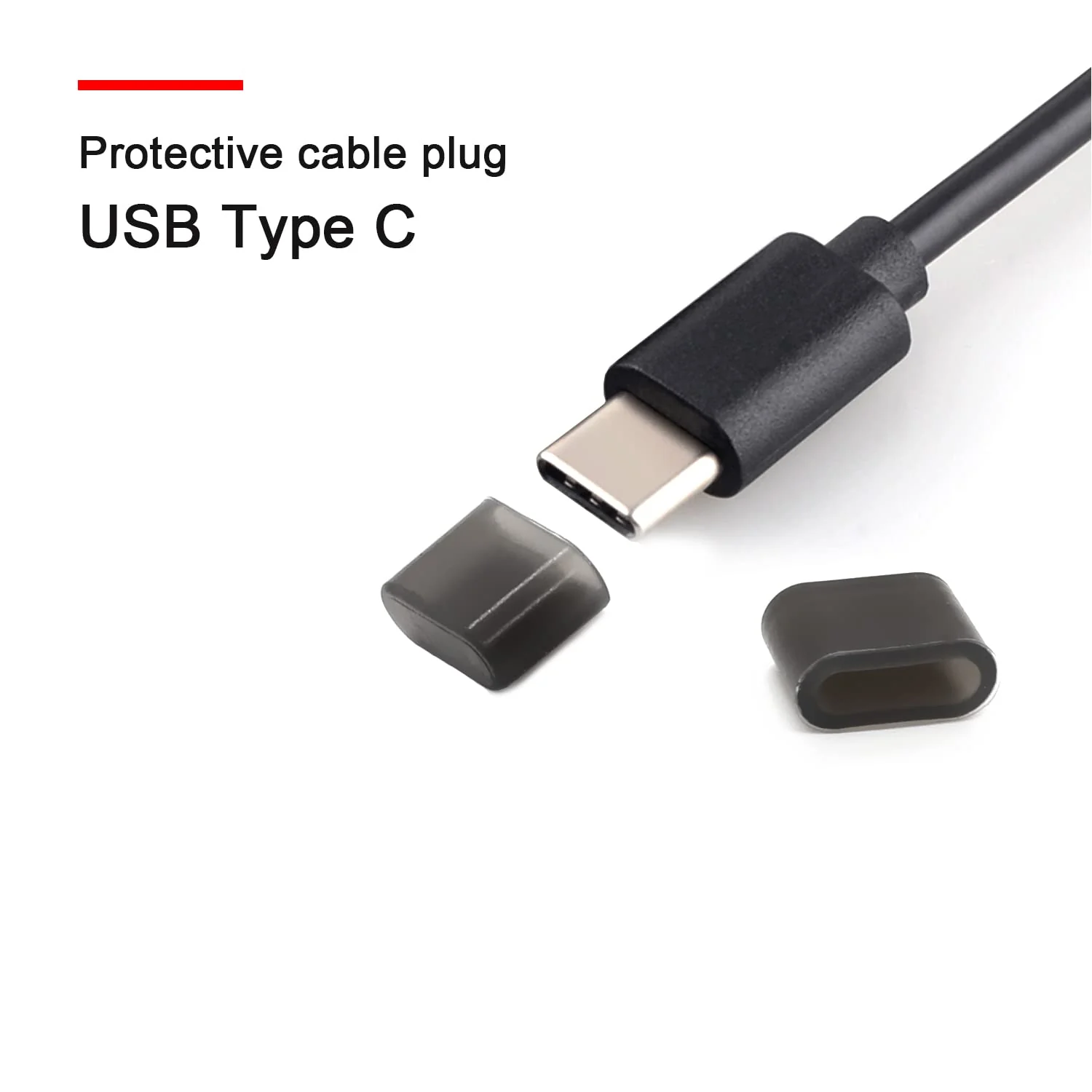 USB Type C Cover Dust Cap Silicone Protectors Port Anti Dust Plug (USB C Cap) USB C Cap - Image 2