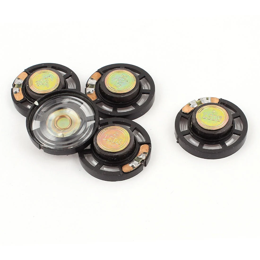 uxcell 5Pcs 0.25W 8 Ohm Internal Magnet Mini Music Loudspeaker Speaker 29mm