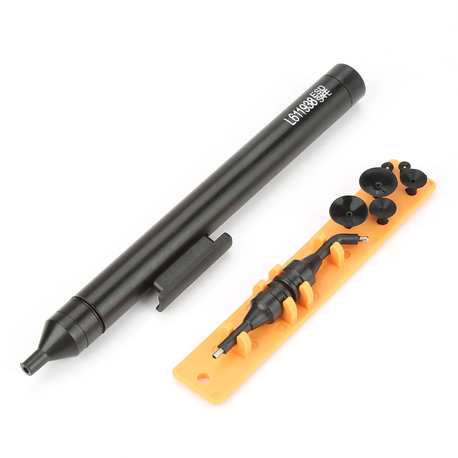 Vacuum Pen Suction Pen L611938 Vacuum Suction Spring with 6 Suction Cups and 2 Suction Tips for IC SMD, Default