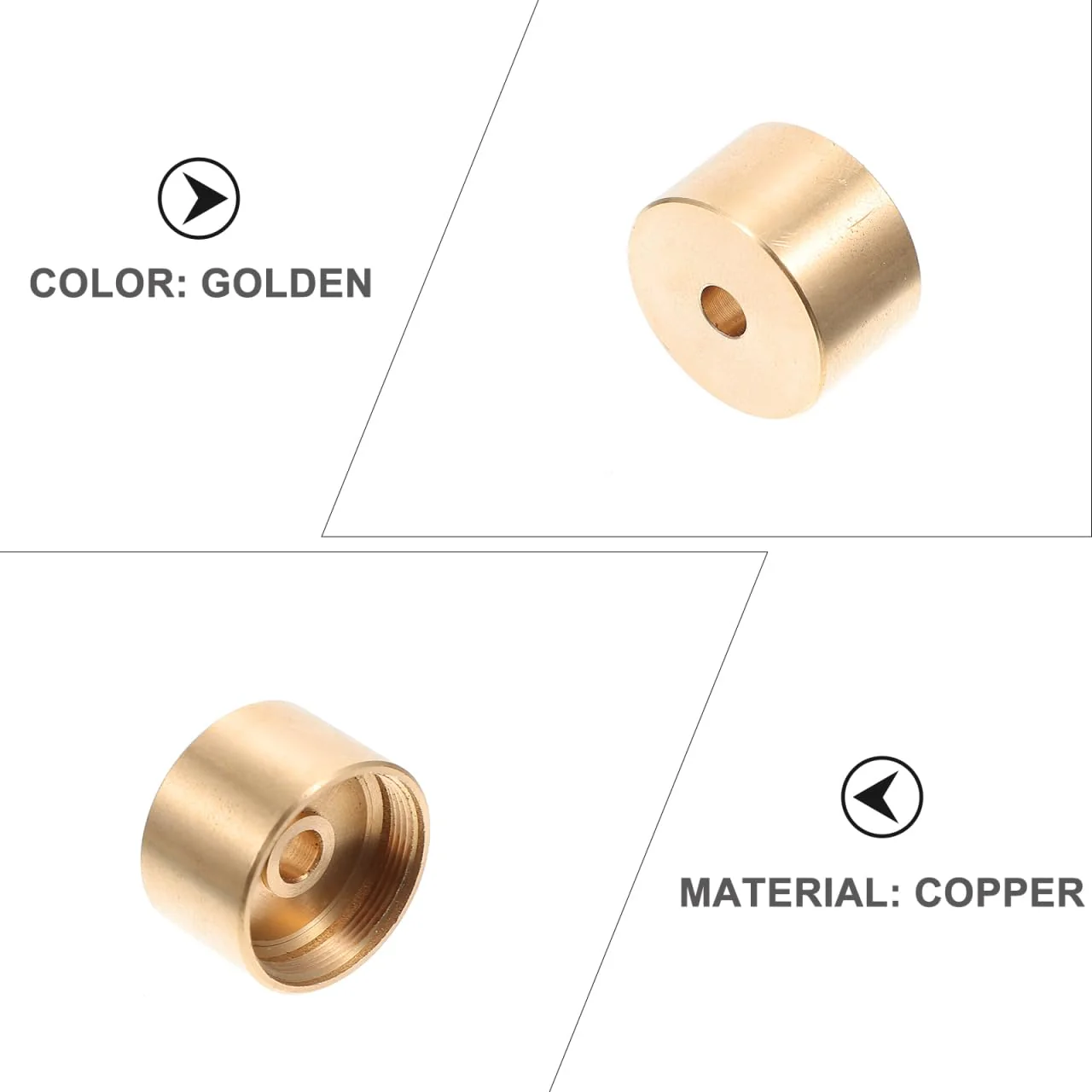 Vaguelly 1 Set Bonnet major Trumpet Button Buckle Upper and lower cover button trumpet Valve Replacement Parts Accessories clothes button piston copper washer Copper Press Covers - Image 8