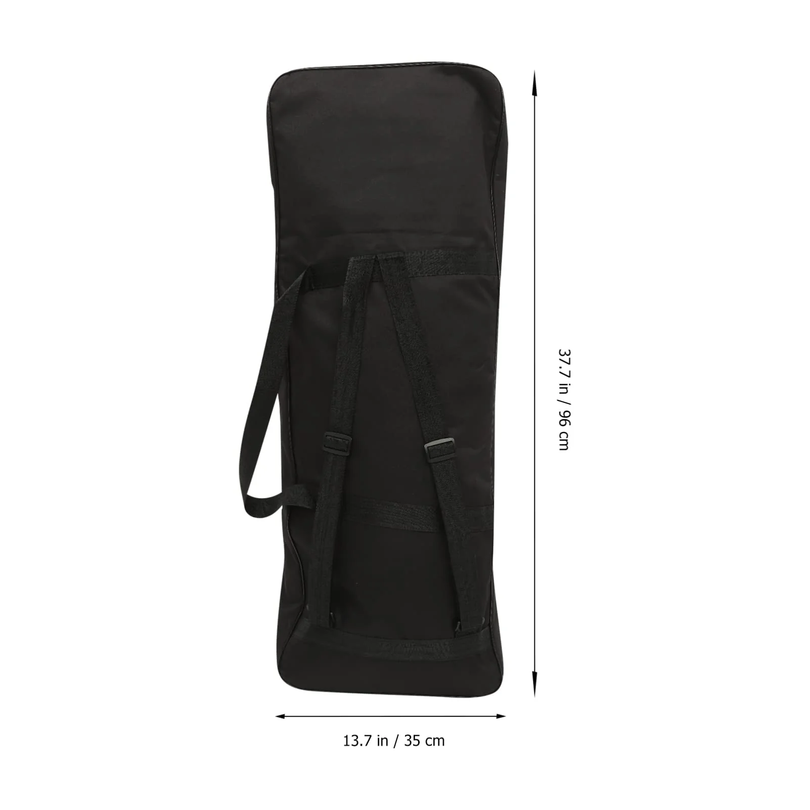 Vaguelly Oxford Electronic Keyboard Bag with Accessory Pocket Lightweight Portable Knapsack for Music Instruments for Outdoor Performances - Image 5