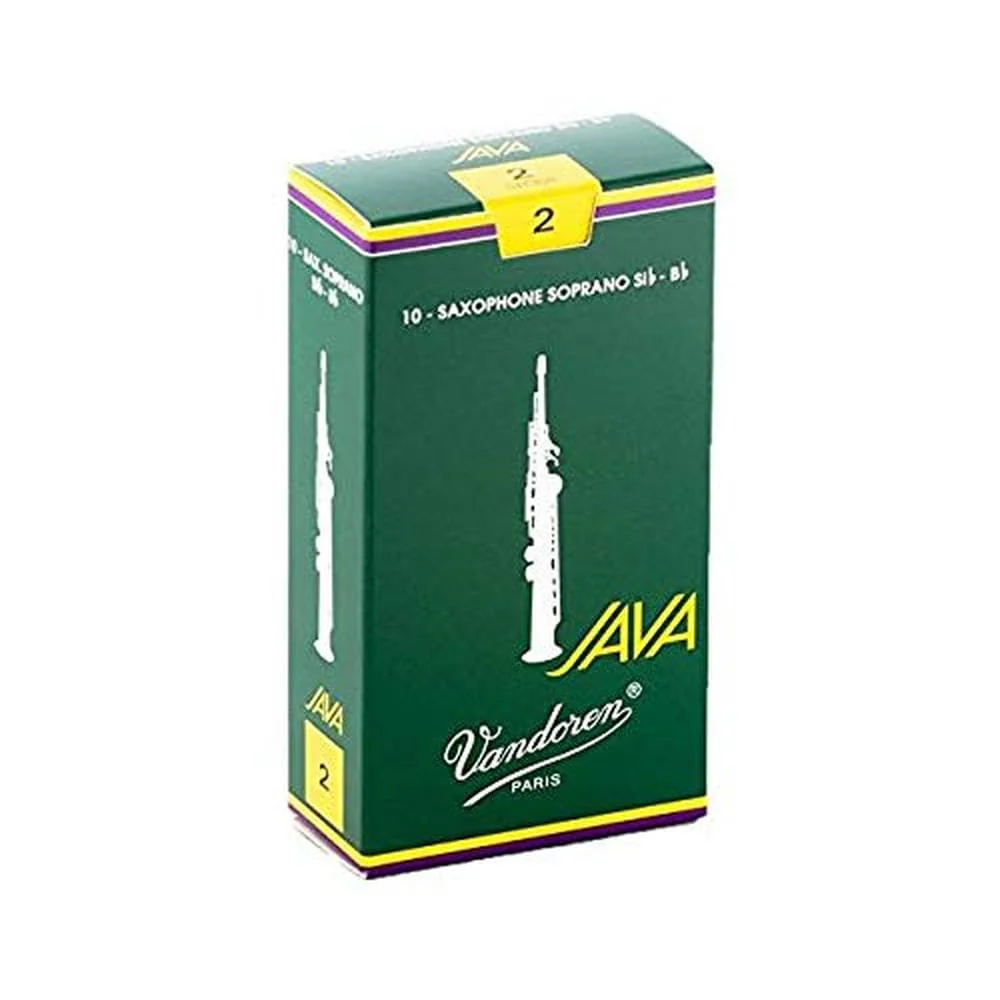 Vandoren SR303 Soprano Sax JAVA Reeds Strength 3; Box of 10 - Image 2