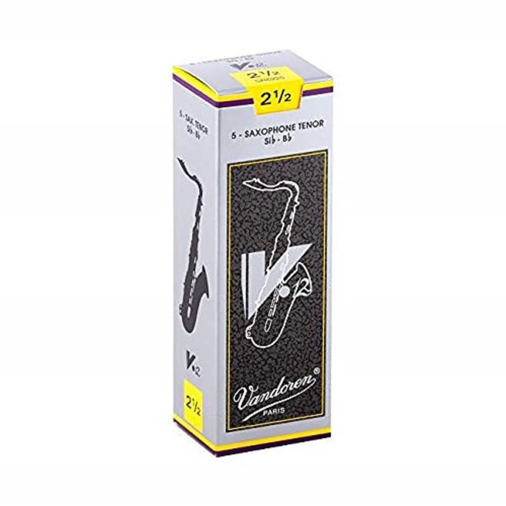 Vandoren SR623 Tenor Sax V.12 Reeds Strength 3; Box of 5, Black - Image 2