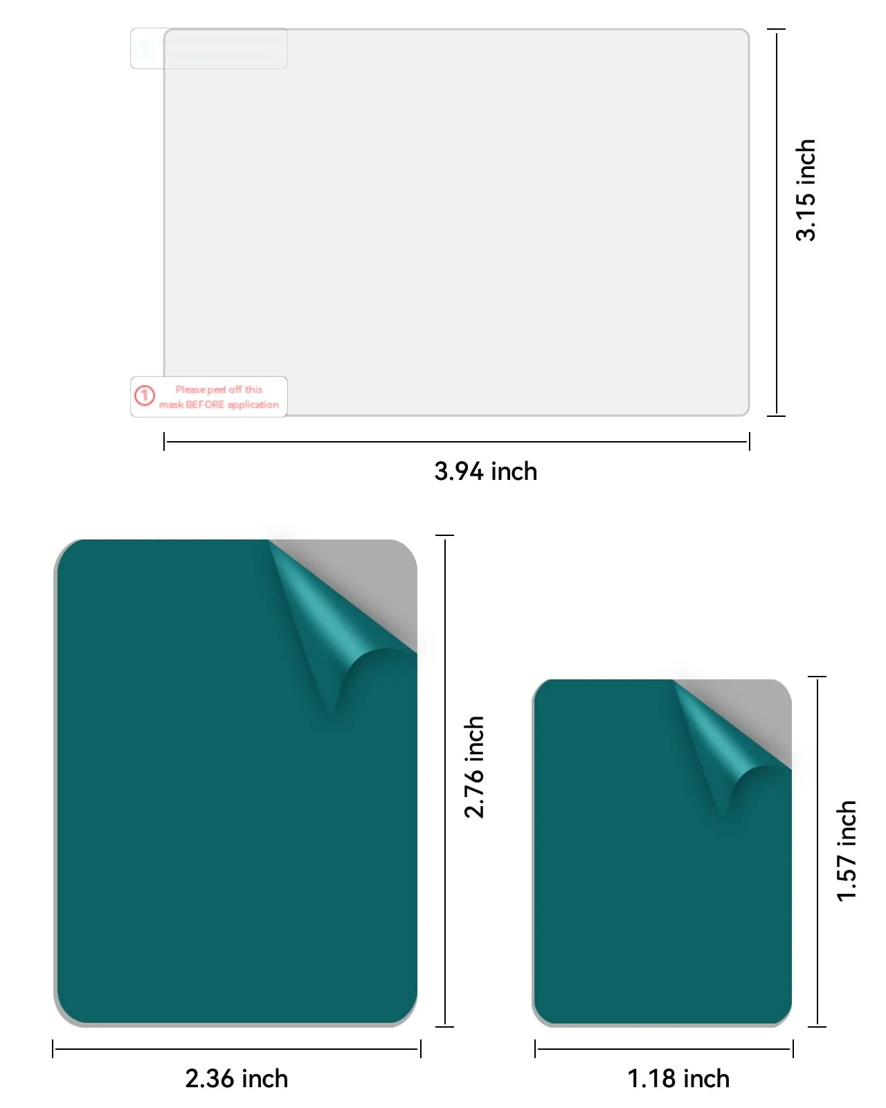 Vantrue Car Windshield Double-Sided Customizable Adhesive Pads, Residue-Free Electrostatic stickers, Drop-resistant Adhesion Promoter for Mounting Dash Cam - Image 5