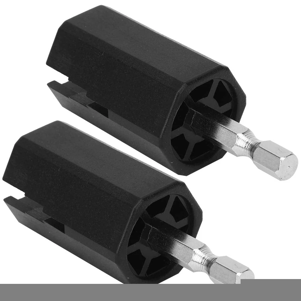 Vbestlife 2PCS Guitar Electric Drill Drill Bit String Peg Winder, String Winder Tuning Peg Puller Guitar Repair and Maintenance Tool Playing Accessories - Image 8