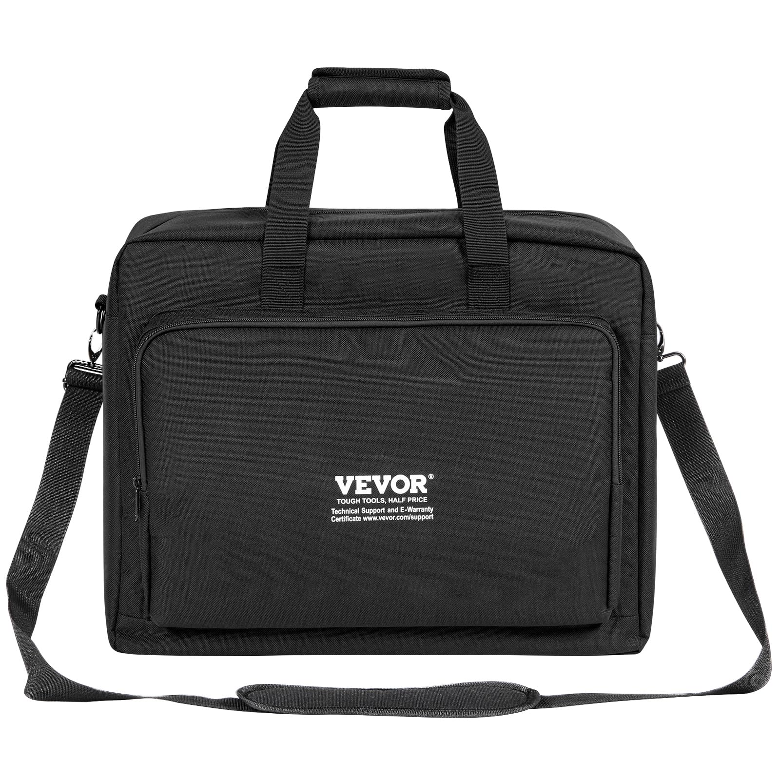 VEVOR Padded DJ Mixer Gig Bag, 1200D Oxford Fabric, DJ Gear Carry Bag with a Storage Pocket 4.92 ft Removable Shoulder Strap 0.39 in Padding, 19.29 x 8.66 x 15.34 in Storage Case for DJ Controller - Image 9