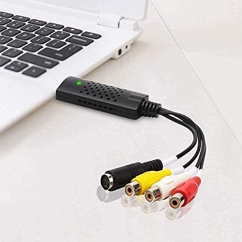 VHS to Digital Converter,RCA to USB Audio Video Converter,USB 2.0 Video Capture Card,Convert VHS to Digital from VHS VCR Mini DV Hi8 DVD for MAC/PC BR116 - Image 2