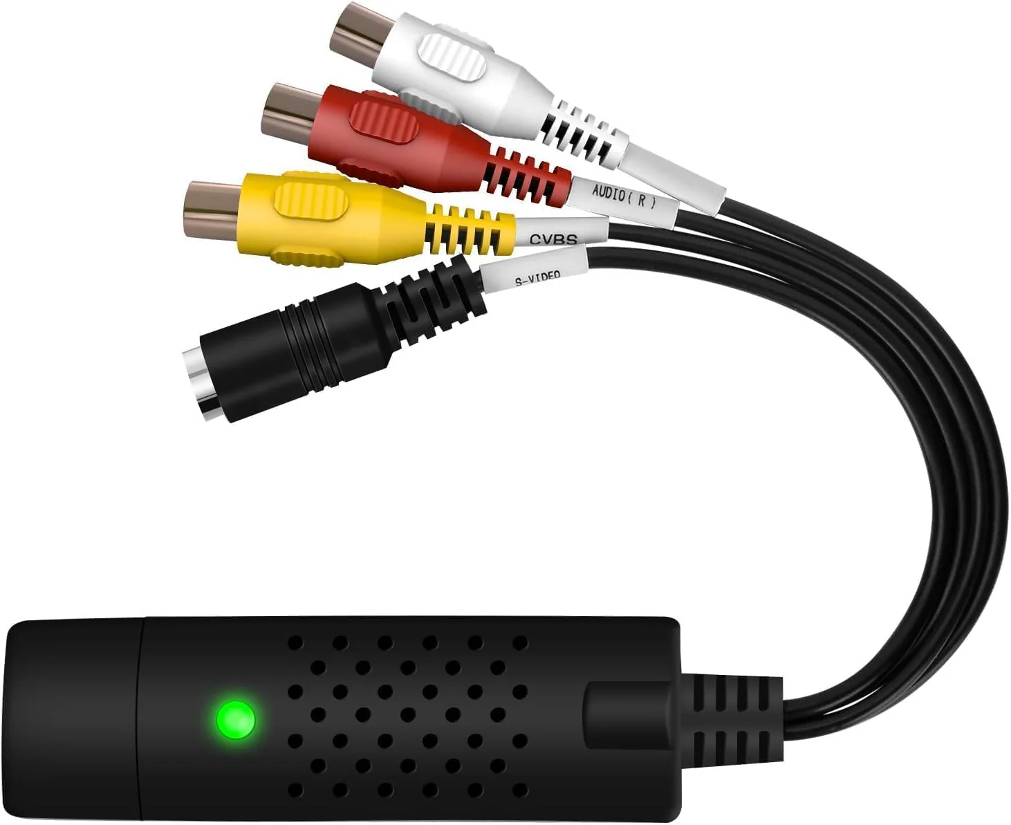 VHS to Digital Converter,RCA to USB Audio Video Converter,USB 2.0 Video Capture Card,Convert VHS to Digital from VHS VCR Mini DV Hi8 DVD for MAC/PC BR116 - Image 7