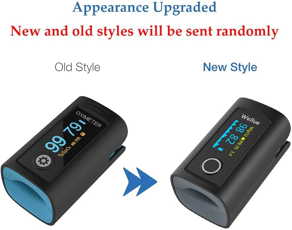 ViATOM Pulse Oximeter Oxygen Saturation Meter Finger with Alarm Blood Oxygen Meter Finger for Sp-O2 and Heart Rate Monitor Carry Bag & Lanyard - Image 4