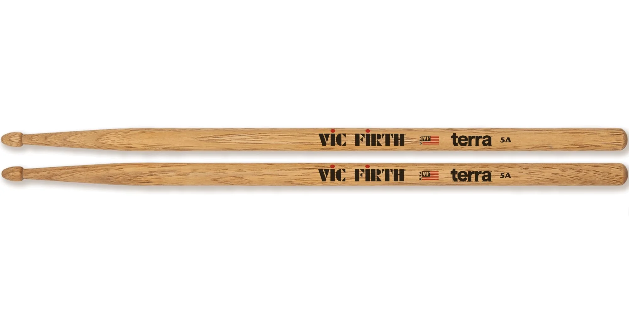 Vic Firth 5AT Terra Wood Sticks Wood Tip