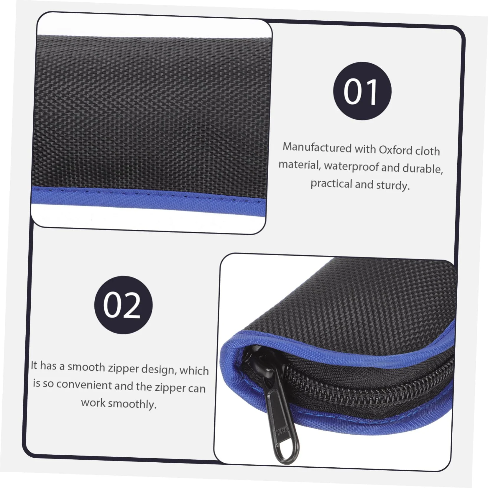 VICASKY Flute Storage Bag Instrument Flute Gig Bag Recorder Carrying Case Soprano Recorder Bag Flute Case Cover Flute Storage Containers Suitcase Bag Oxford Cloth Music Accessories - Image 5