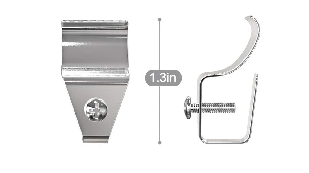 Vinyl Siding Clip Hooks for All-New Outdoor Camera, No-Hole Needed Outdoor Siding Hanger Mounting for Home Security Camera, Vinyl Siding Mount,12 Pack - Image 7