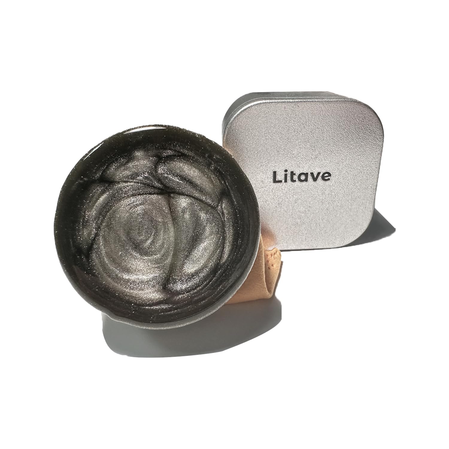 Viola Rosin for Bow, Light Violin Cello Rosin, Low Dust Resin, Easy to Use Premium Violin Accessories (Silver) Viola Rosin-Silver
