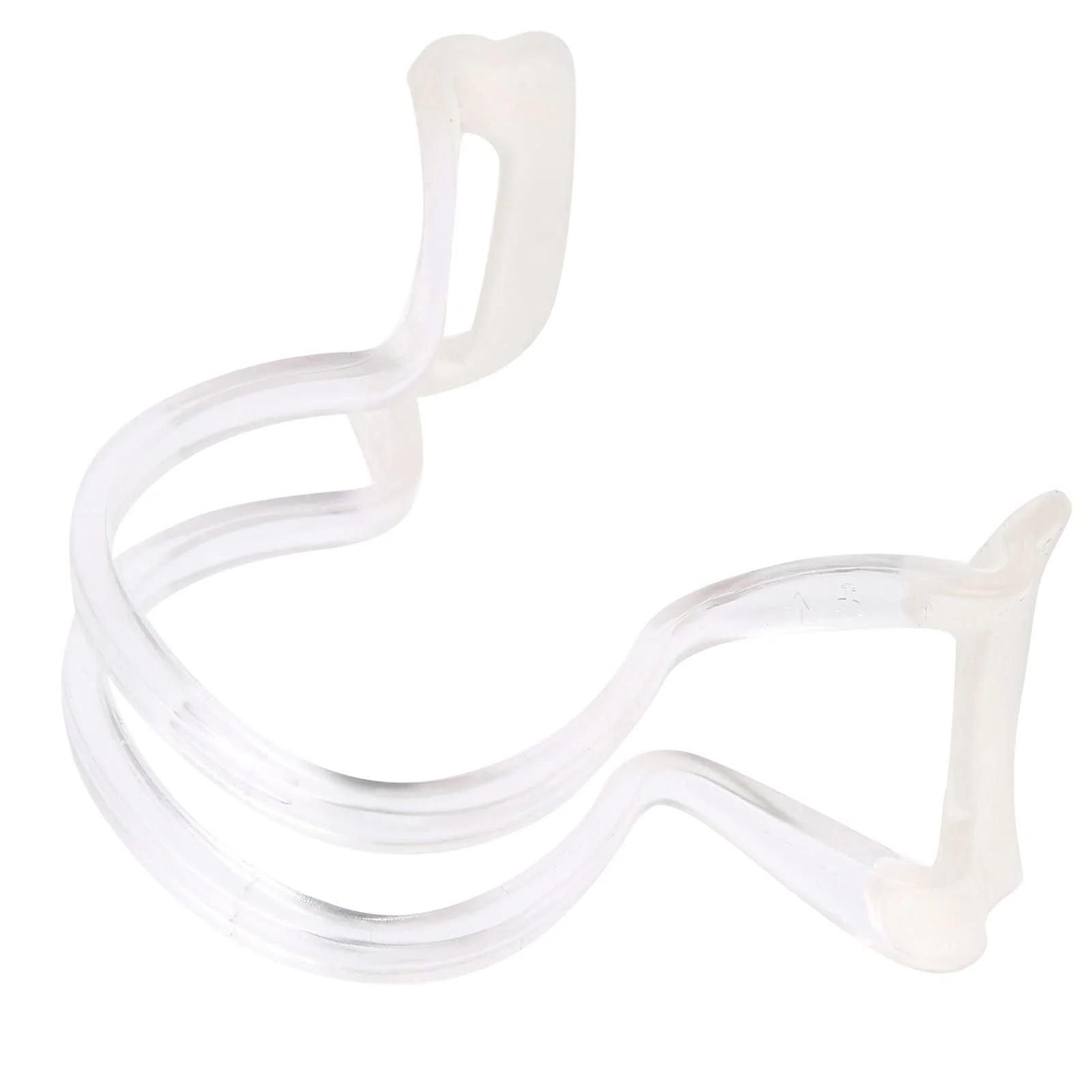 Violin Bow Collimator, 1/4 1/8 1/10 Straightness Corrector Teaching Tool Violin Training Accessory with Imported Silicone Gripping Feet(white) white