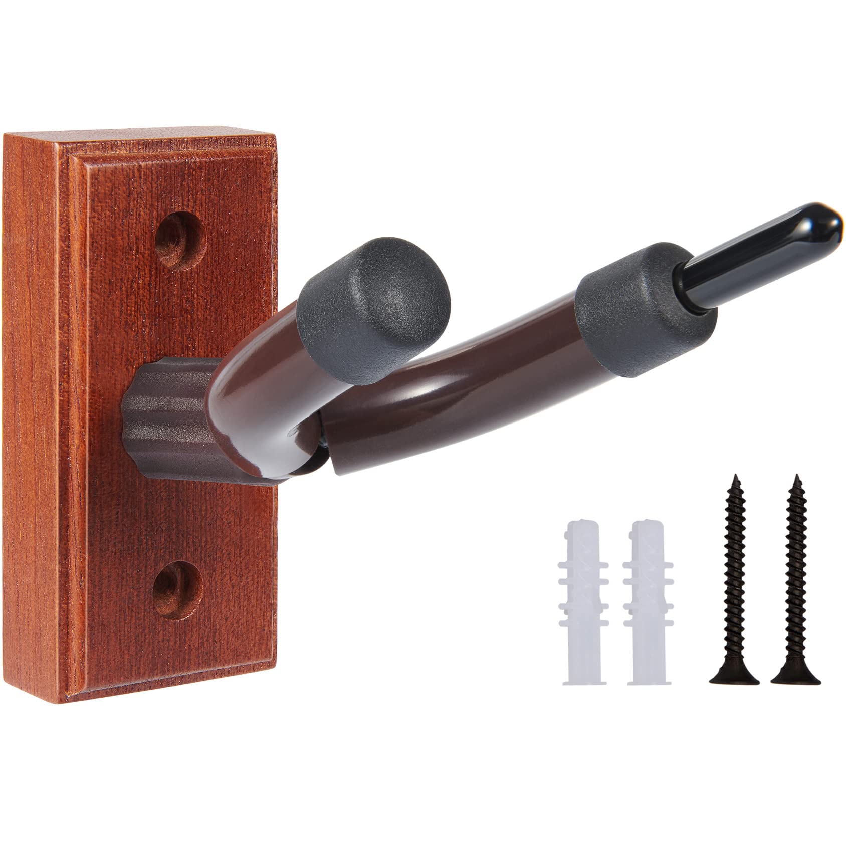 Violin Wall Mount,Violin Hanger - Mahogany Wood Violin Viola Hanger 1 Pack