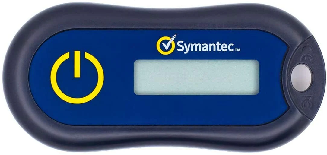 VIP Hardware Authenticator – OTP One Time Password Display Token - Two Factor Authentication - Time Based TOTP - Key Chain Size