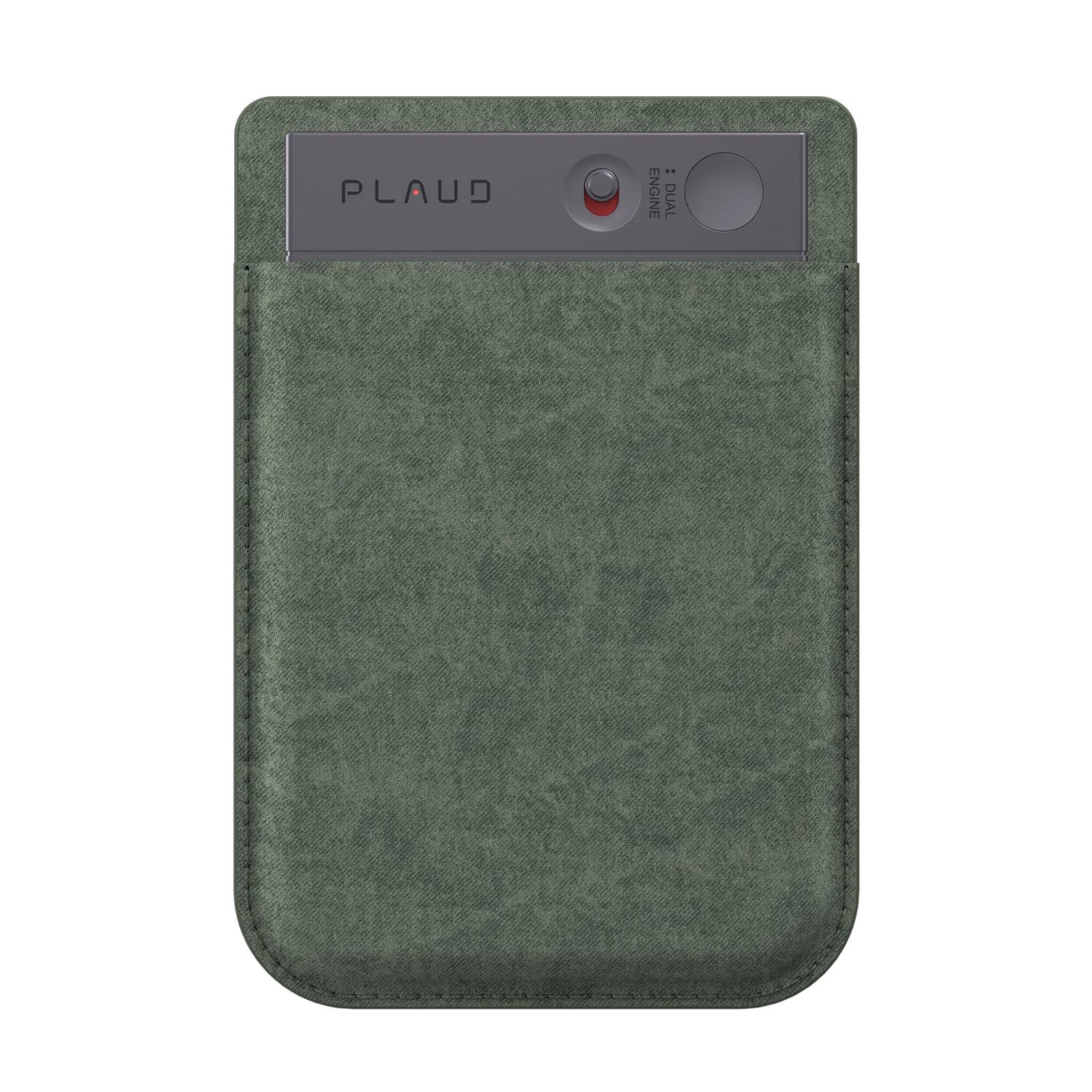 Voice Recorder Carrying Case for PLAUD, Compatible with PLAUD NOTE AI Recorder, Portable Protective Case, Green - Image 3