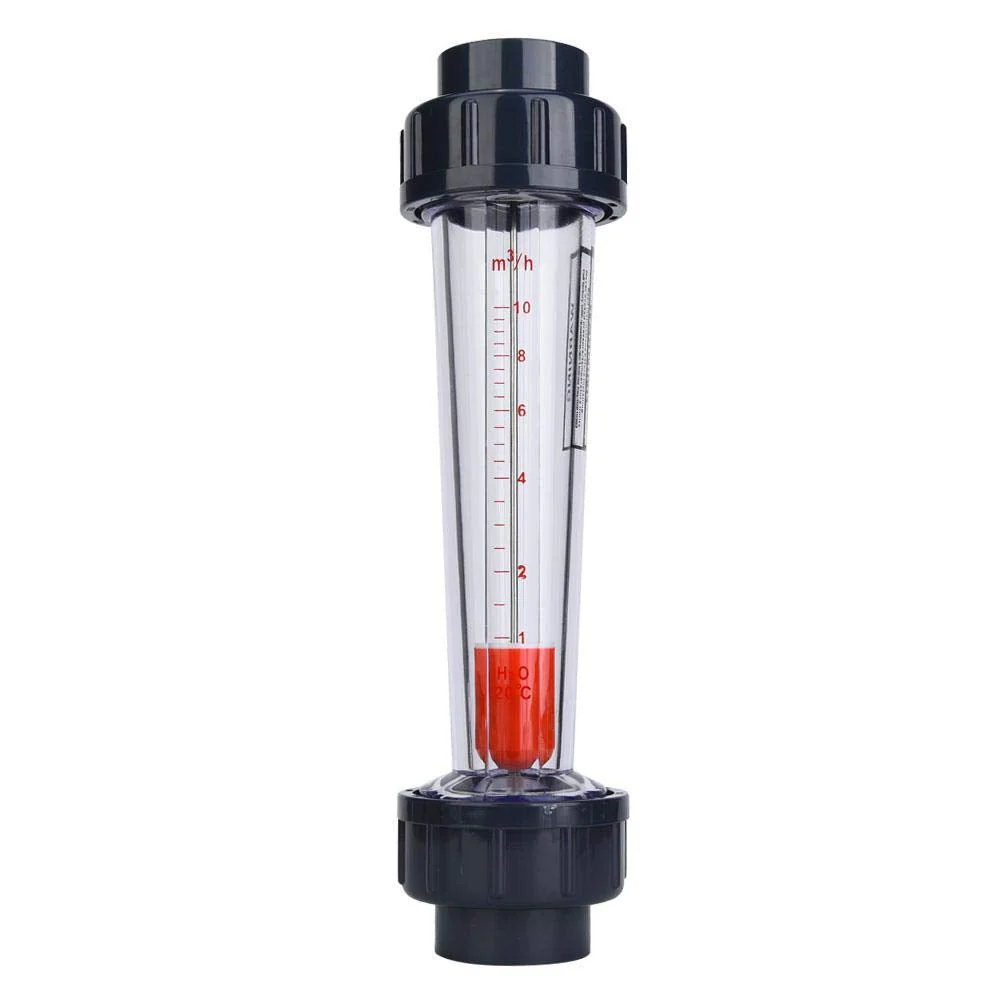 Water Liquid Flow Meter, LZS-32 (D) ABS Plastic Pipe Flowmeter Flowmeter 1-10m³/H, 0.6MPa