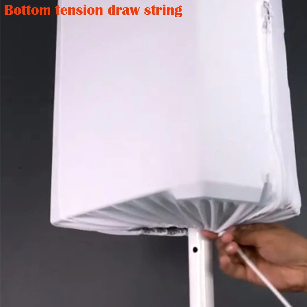 White 10"/12"/15" PA DJ Speaker Cover Scrim Stretchy Speaker Cover for Wedding Church Club (RSC128W) - Image 5